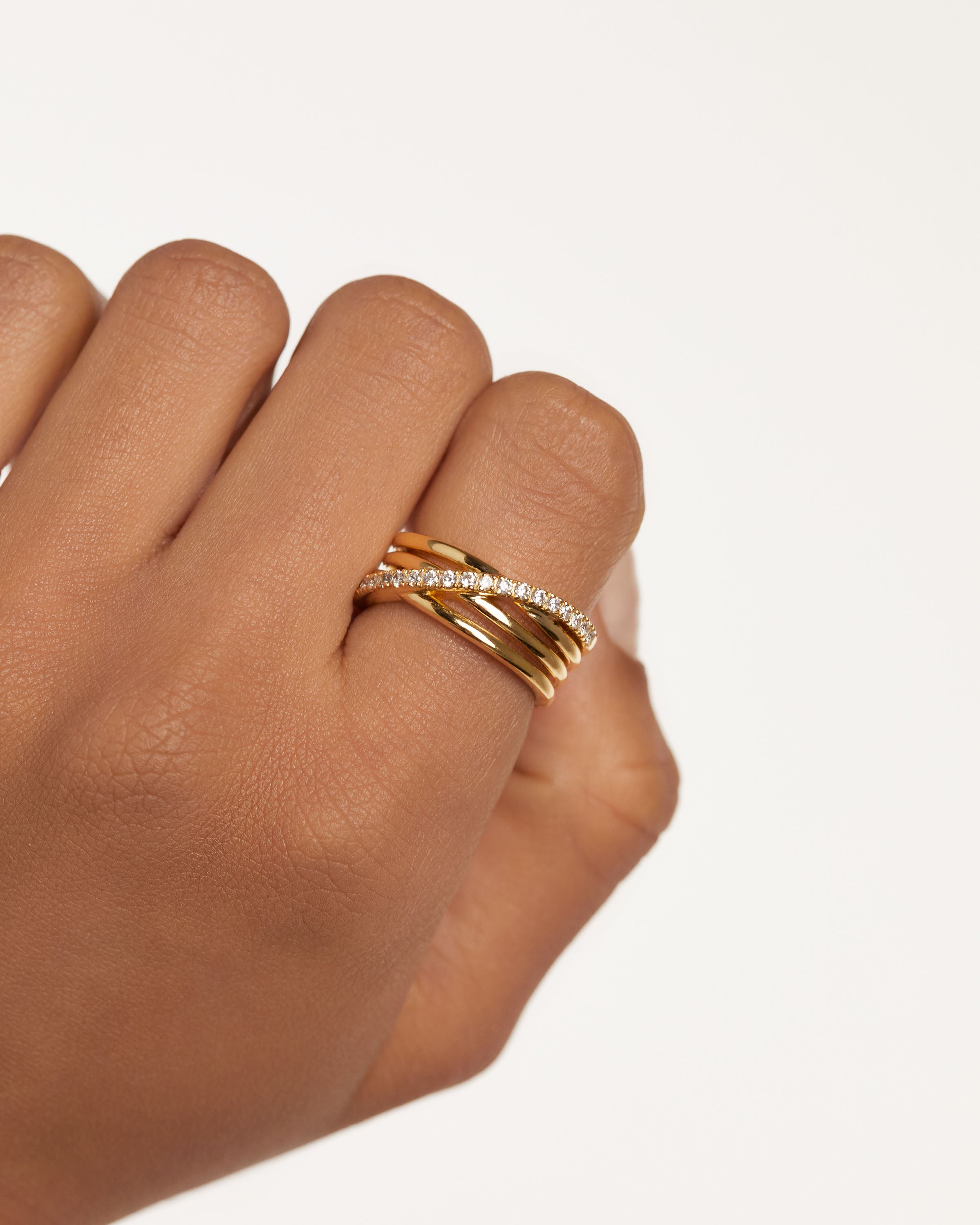 Elegant 14K Gold Cruise Ring for Women - Perfect for Travel, Parties & Special Occasions
