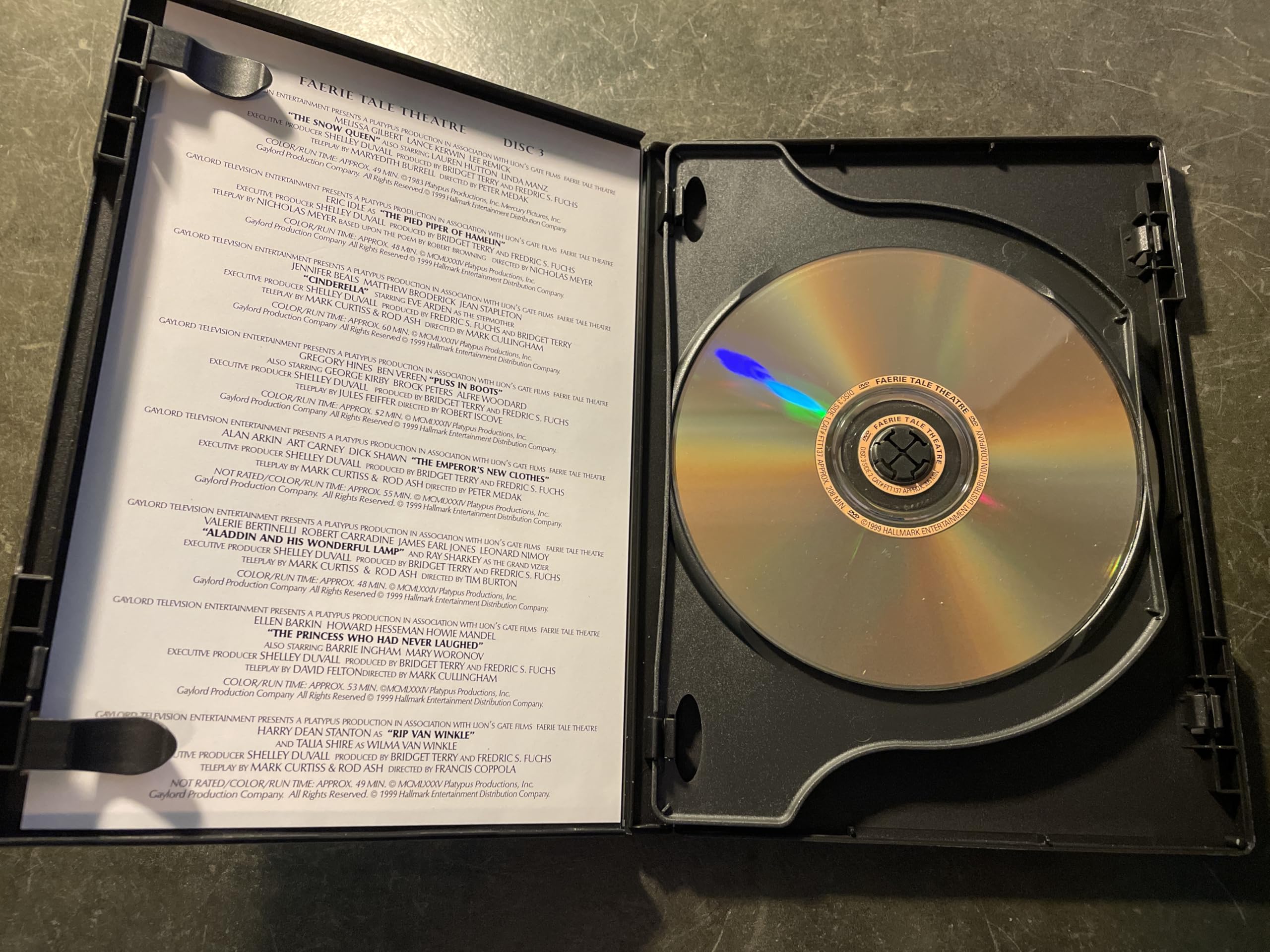Fairy Tale Theatre Complete Collection DVD Box Set - Shelley Duvall's Classic Children's Stories for Family Movie Nights & Gift Giving