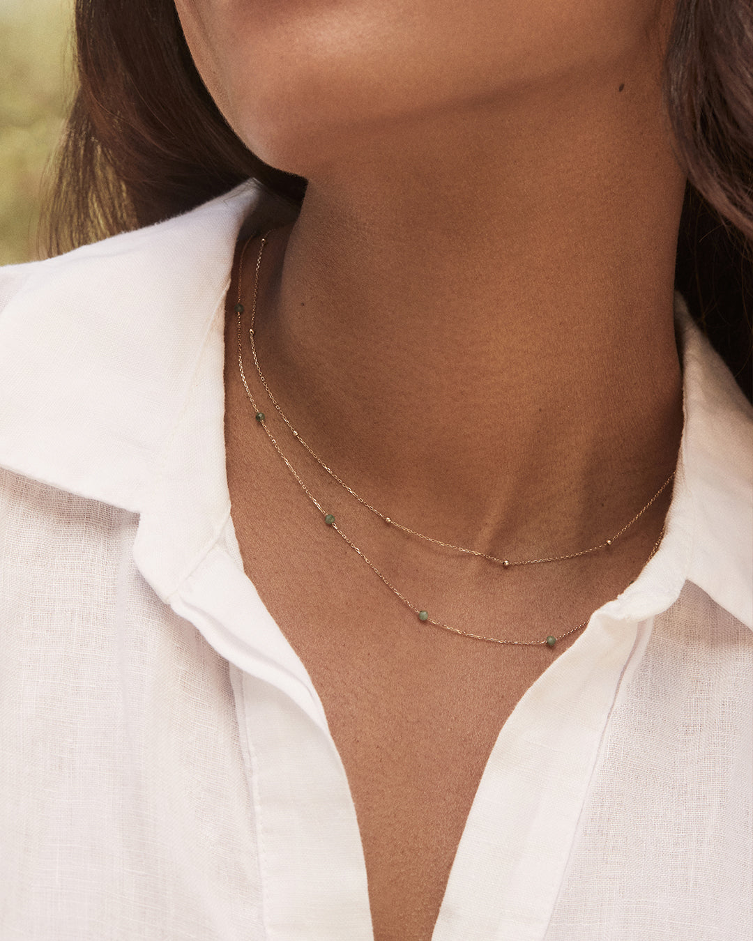 Newport Birthstone Necklace - Personalized Sterling Silver Jewelry Gift for Women - Perfect for Birthdays, Anniversaries & Mother's Day