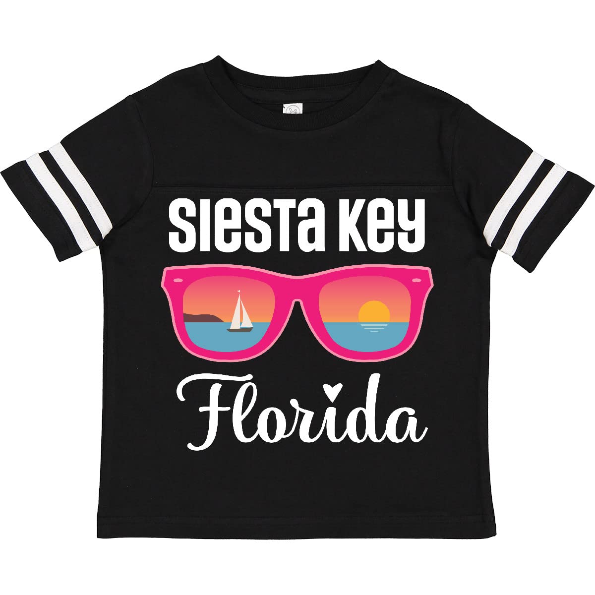 Inktastic Siesta Key Florida Beach Trip Youth T-Shirt - Comfortable Vacation Shirt for Kids, Boys & Girls - Perfect for Beach Trips, Family Vacations & Summer Outings