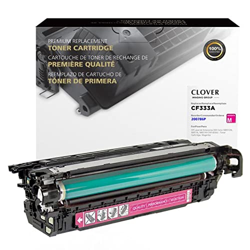 TonerWise Remanufactured Magenta Toner Cartridge for HP CF333A (HP 654A) - High-Quality Compatible Ink Replacement for HP Printers - Perfect for Home Office & Small Business Printing Needs