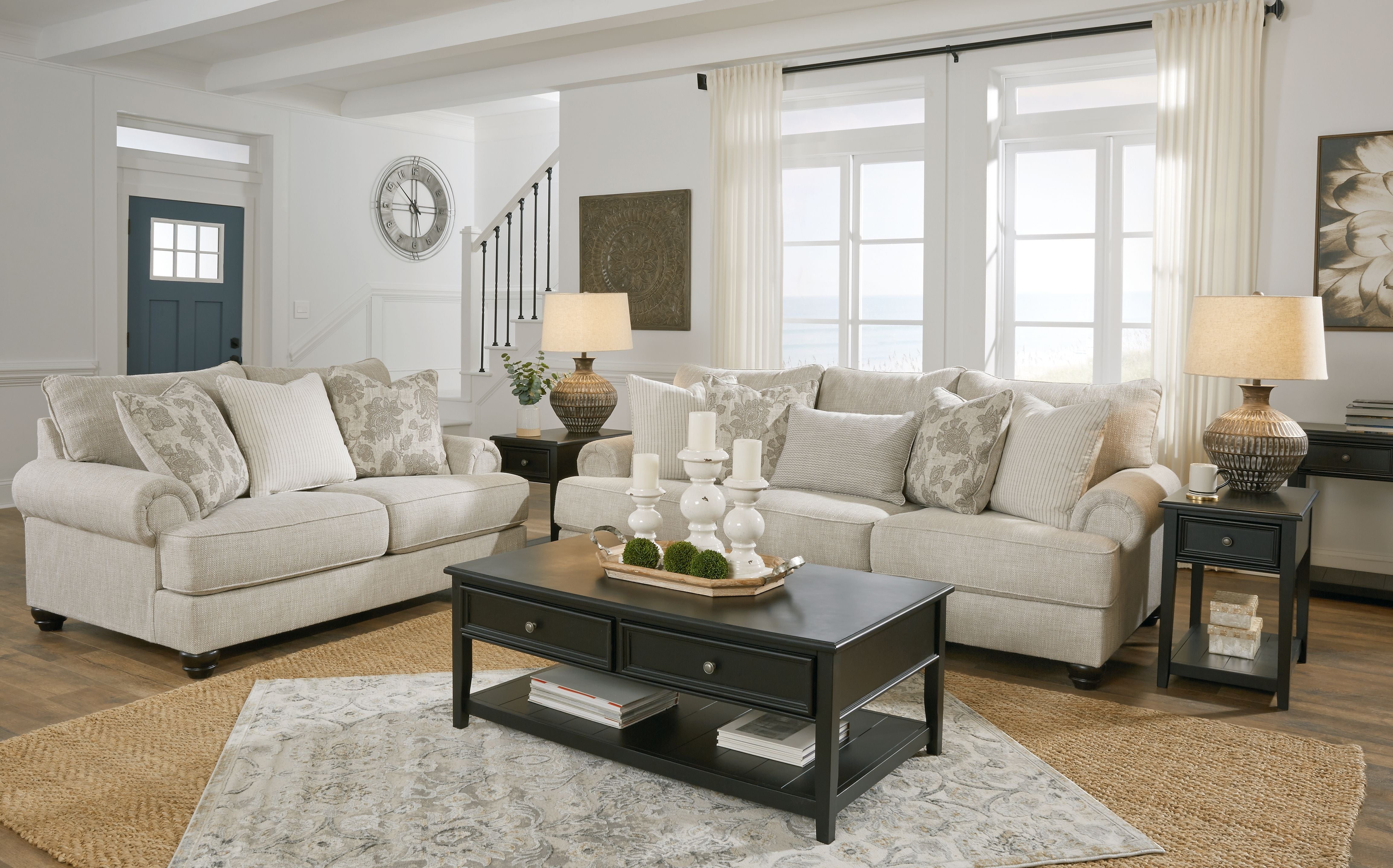 Asanti 3-Piece Living Room Furniture Set - Modern Sofa, Loveseat & Coffee Table for Cozy Home Decor | Perfect for Small Spaces, Apartments & Family Gatherings