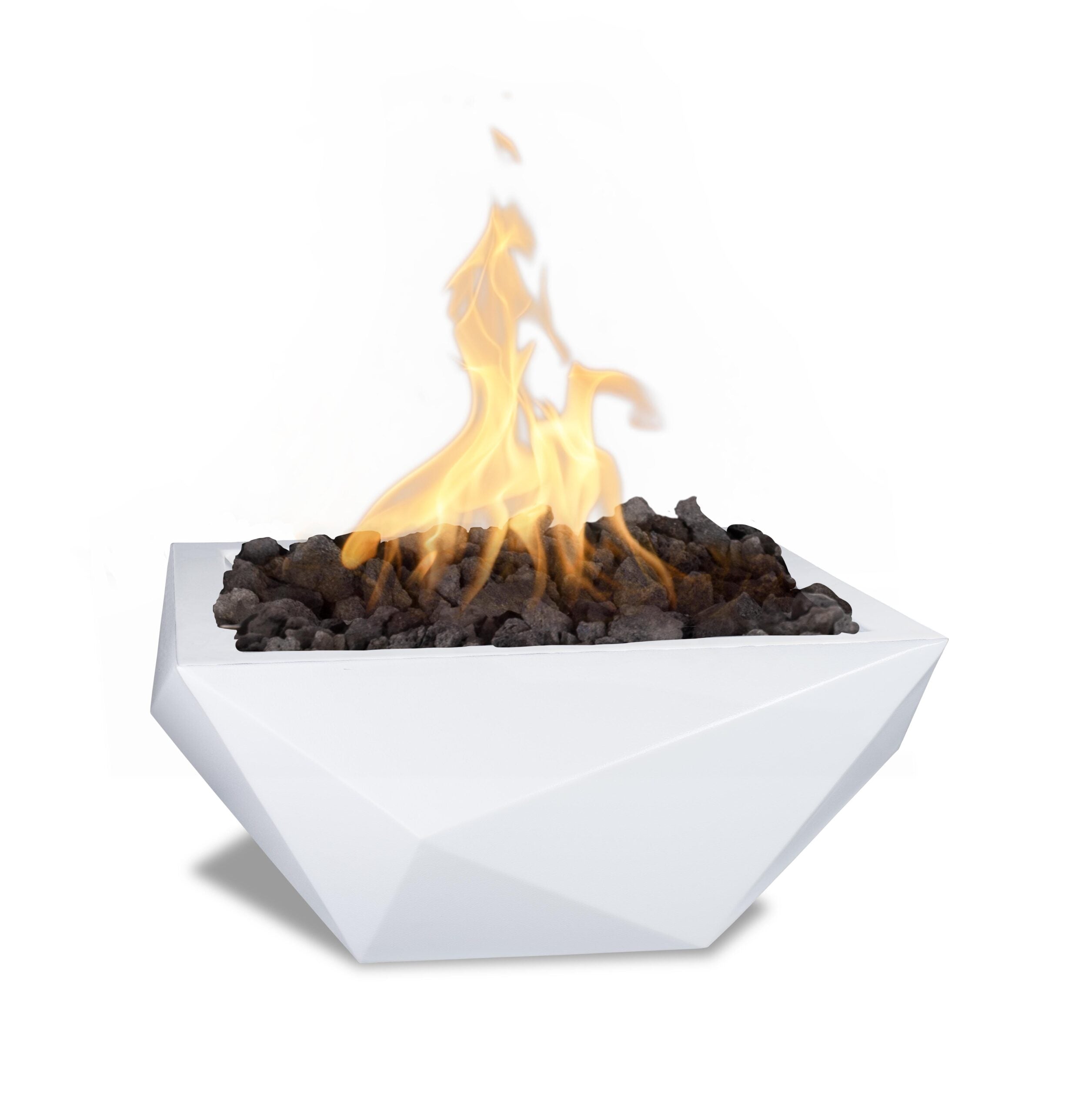 Gladiator Powder-Coated Metal Fire Pit Bowl - Outdoor Fireplace for Backyard, Patio, and Camping