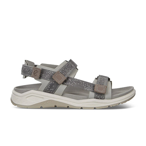 ECCO Women's X Trinsic Strap Active Sandal - Comfortable Walking Sandals for Women, Lightweight & Supportive - Wild Dove/Moon Color - Perfect for Travel, Beach & Summer Outdoor Activities