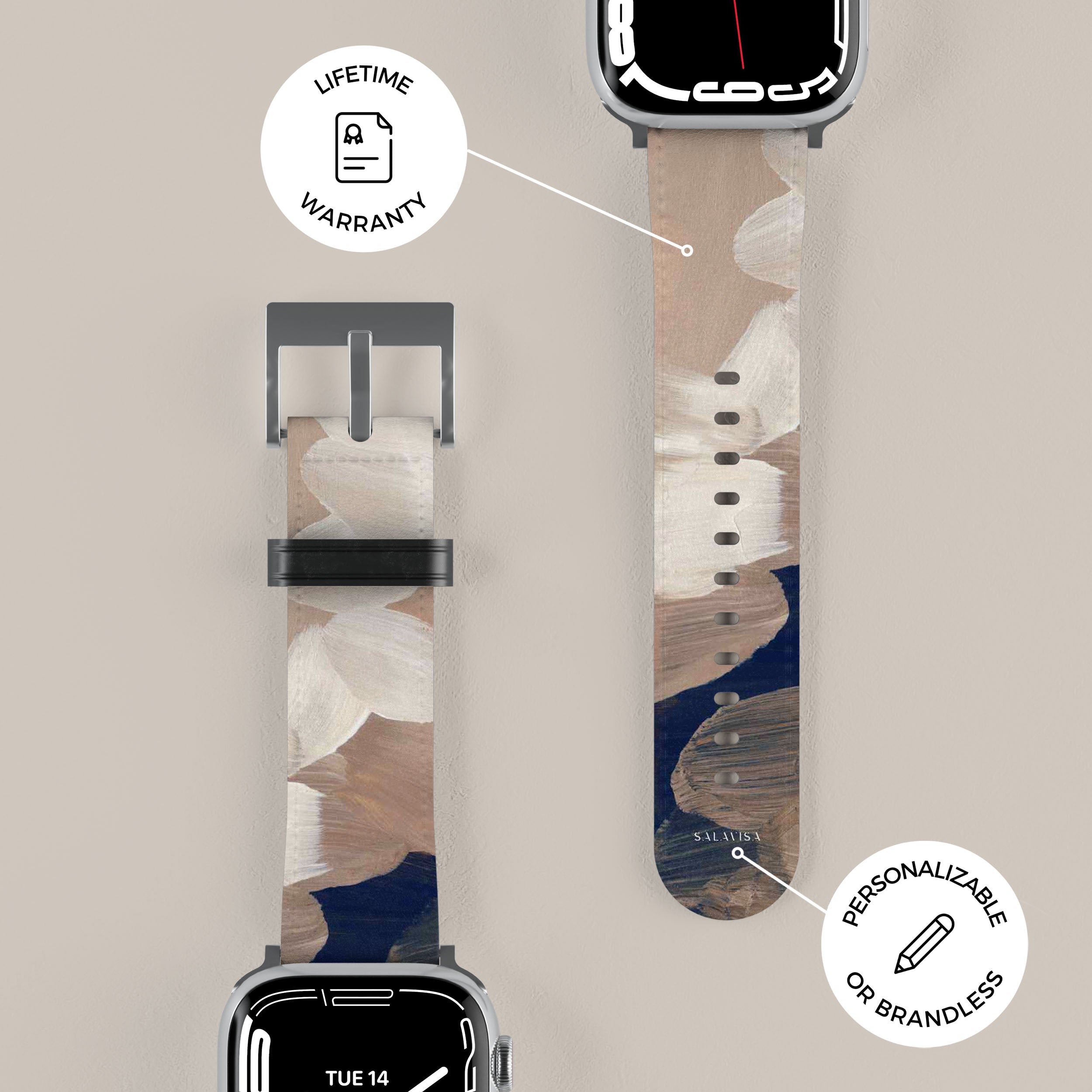 Premium Genuine Canvas Apple Watch Band - Durable, Comfortable & Stylish for Men & Women - Perfect for Workouts, Outdoor Adventures & Everyday Wear
