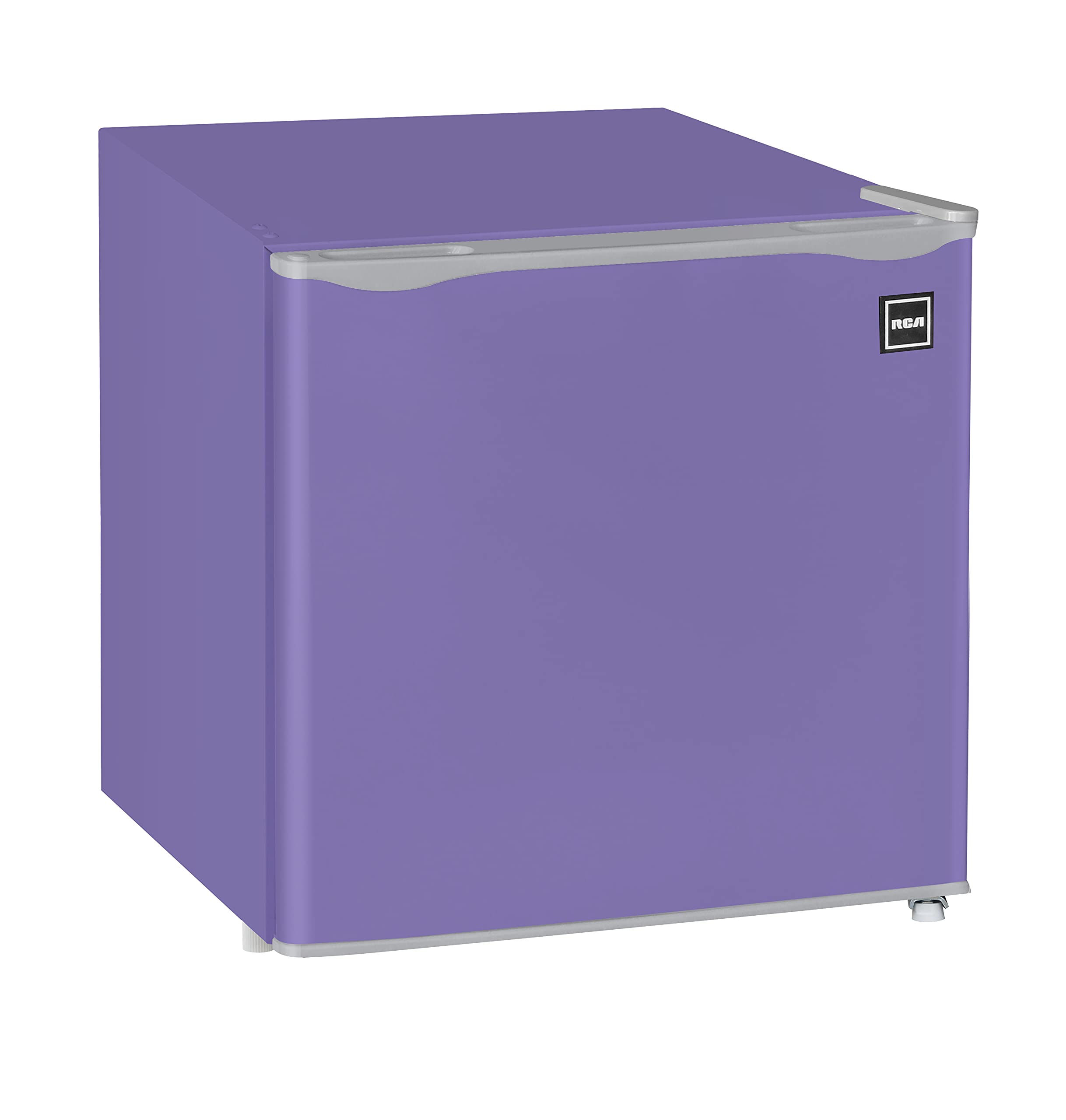 RCA RFR160 1.6 Cubic Feet Compact Mini Refrigerator - Purple, Energy Efficient for Skincare, Cosmetics, Food & Medication Storage - Perfect for Dorm, Bedroom, Office & Beauty Salon