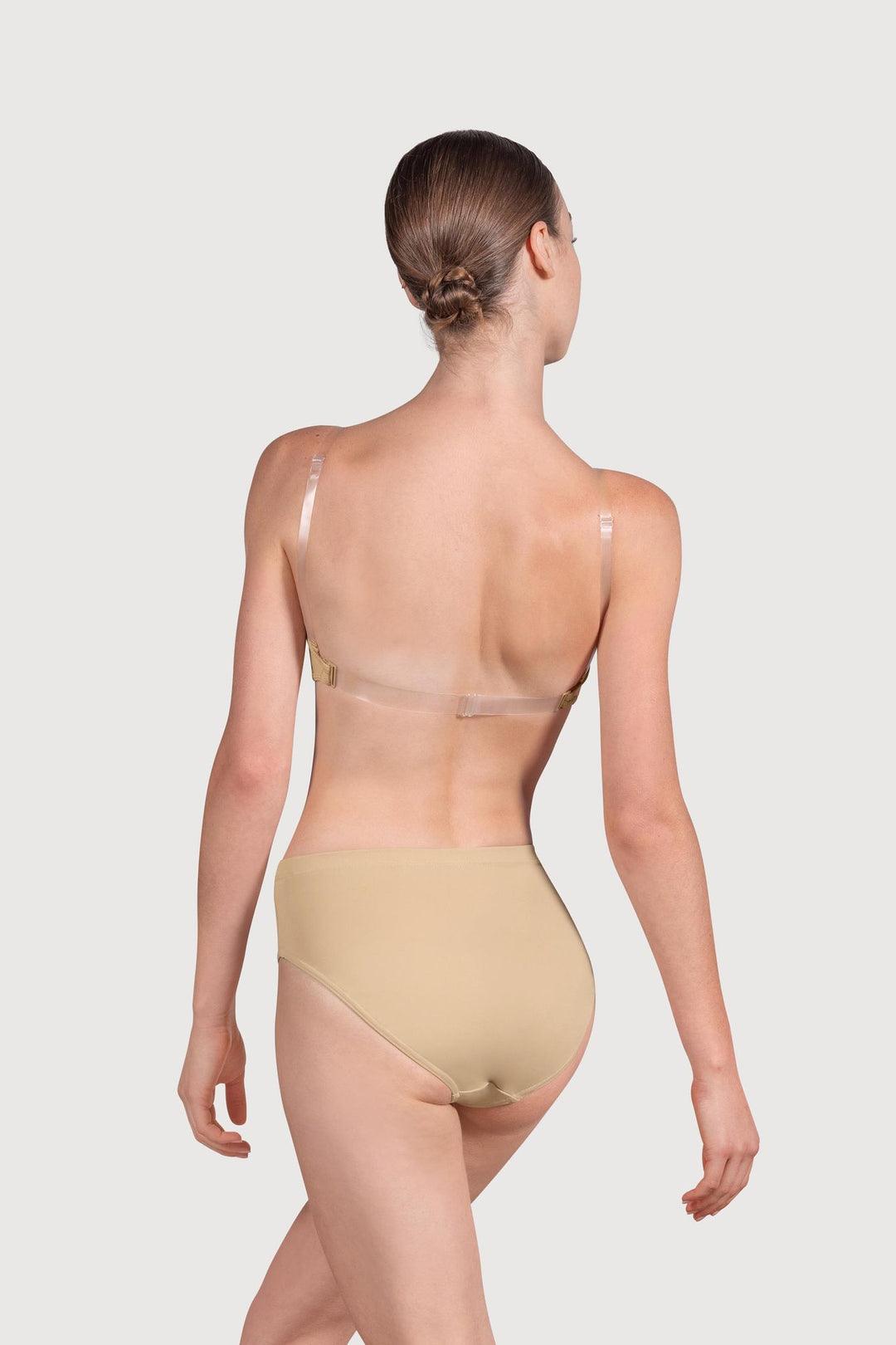 Bloch Women's Vela Bandeau Bra - Seamless Comfort for Yoga, Dance & Everyday Wear