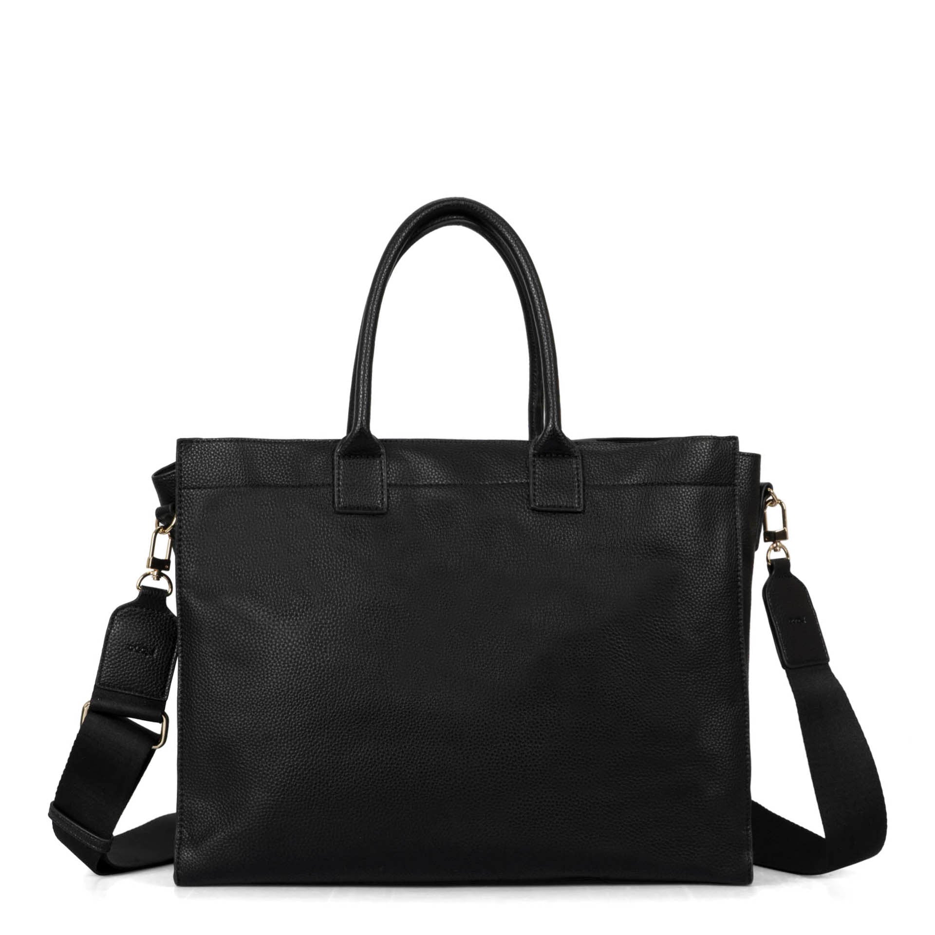 Riona Regina RFID Blocking Large Tote Bag - Pebbled Leather Women's Handbag for Work, Travel & Everyday Use