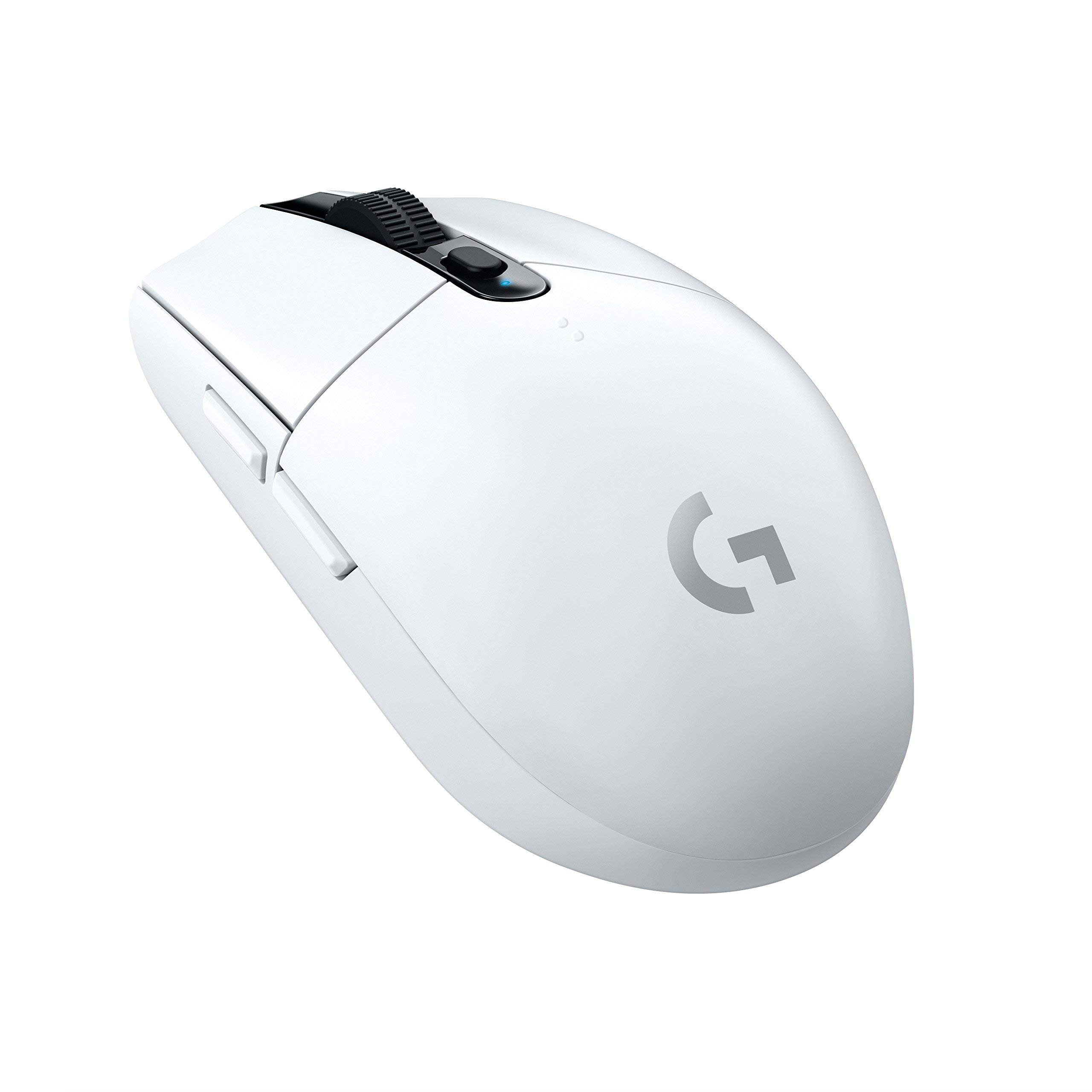 Logitech G305 Lightspeed Wireless Gaming Mouse - White (Renewed) | Lightweight, 12K DPI, 250h Battery | Perfect for FPS, MOBA & Esports Gaming