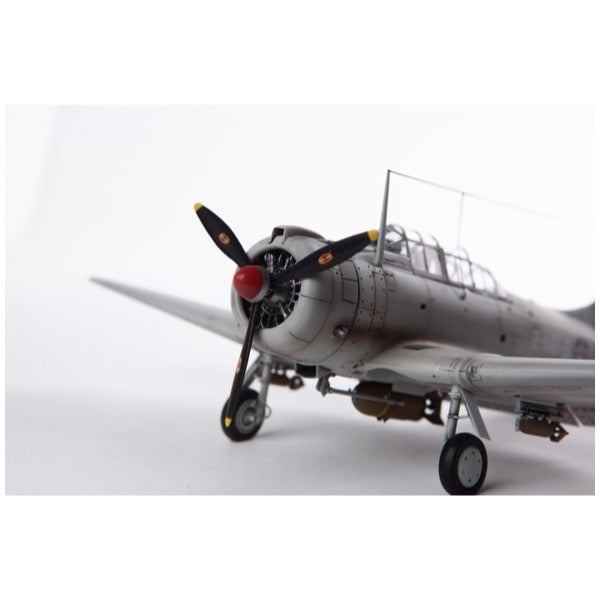 1/48 Scale USMC SBD-1 Dauntless Dive Bomber Model Kit - Pearl Harbor Attack Aircraft - Perfect for Military History Enthusiasts & Model Builders