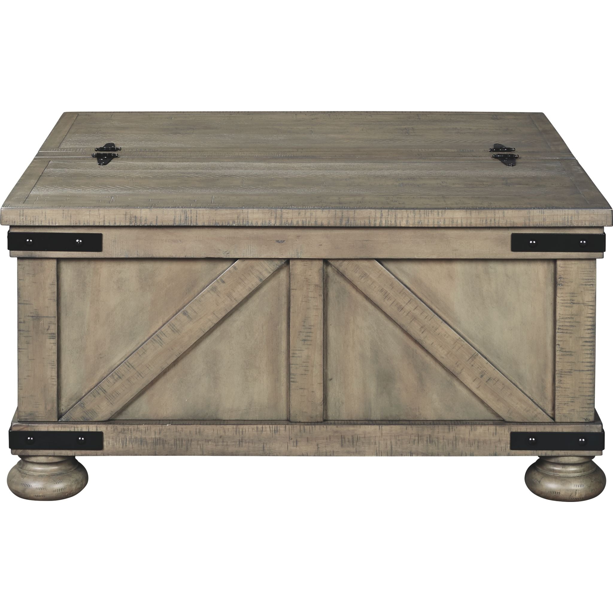 Aldwin Modern Coffee Table with Storage Shelf - Stylish Living Room Furniture for Small Spaces, Perfect for Holding Books, Magazines, and Remote Controls