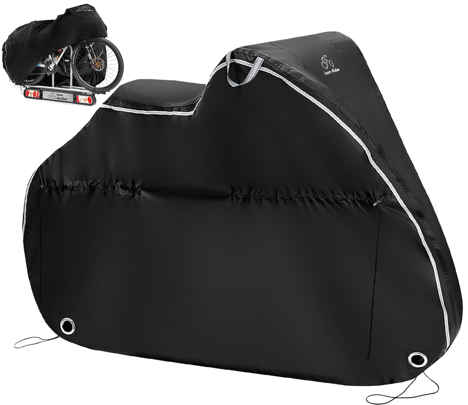 Heavy Duty Waterproof Bike Cover for Outdoor Storage & Travel - Fits 1 Electric Bicycle, Ebike Accessories - 210D/300D/600D Options - Perfect for Garage, Camping & Commuting Protection