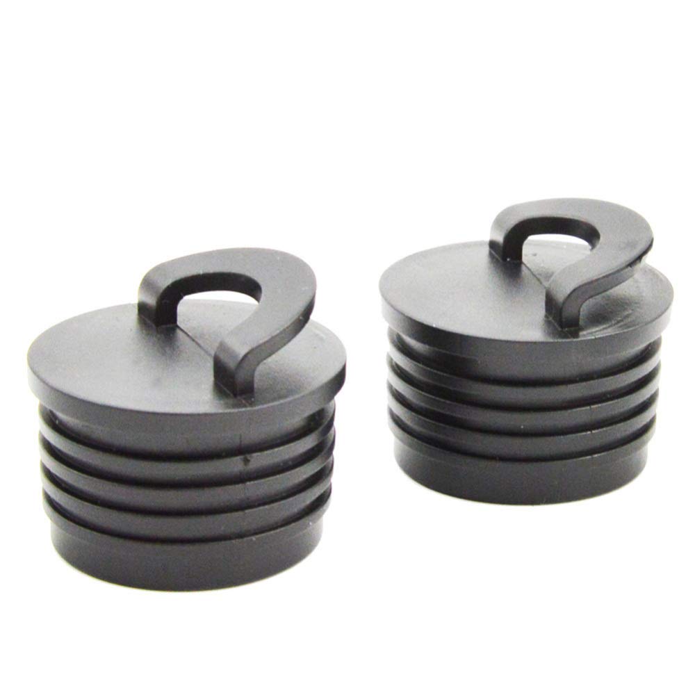 LIZHOUMIL 2-Pack Kayak Scupper Plugs - Waterproof Rubber Drain Stoppers for Kayak, Canoe & Boat - Easy to Install & Portable - Perfect for Kayaking, Fishing & Boating Adventures