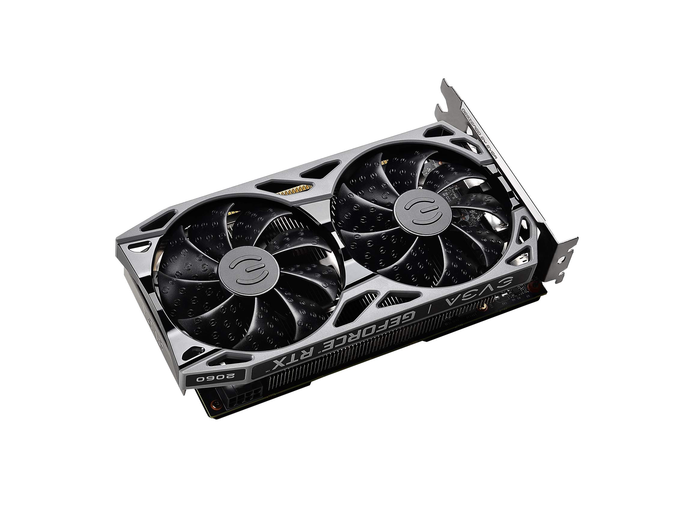 EVGA GeForce RTX 2060 KO Ultra Gaming Graphics Card - 6GB GDDR6, Dual Fan Cooling, Metal Backplate | High Performance for 1080p & 1440p Gaming, VR, and Content Creation