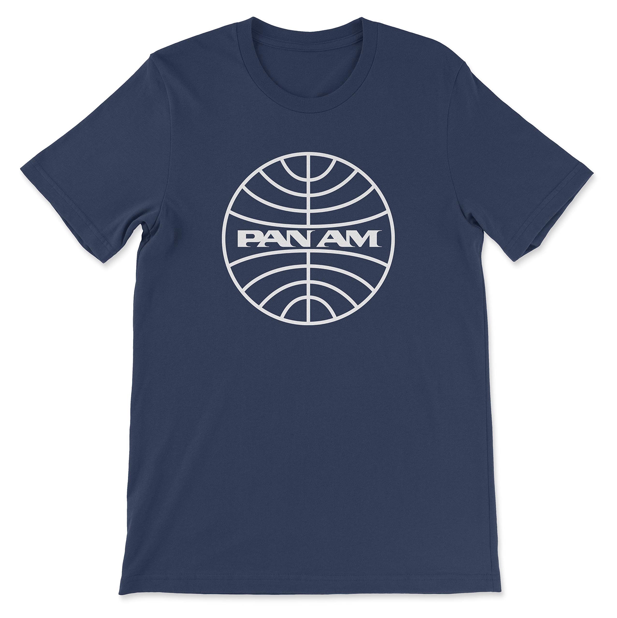Pan Am Vintage Unisex T-Shirt - Classic Airline Retro Style Cotton Tee for Men & Women - Perfect for Casual Wear, Travel Outfits & Aviation Enthusiasts