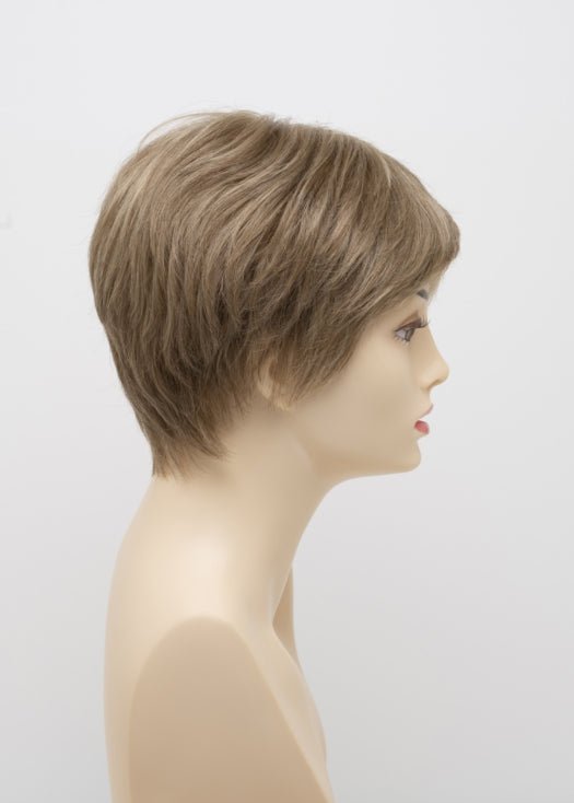 Destiny Human Hair & Synthetic Blend Wig with Mono Top - Natural Look for Daily Wear, Cosplay & Special Events