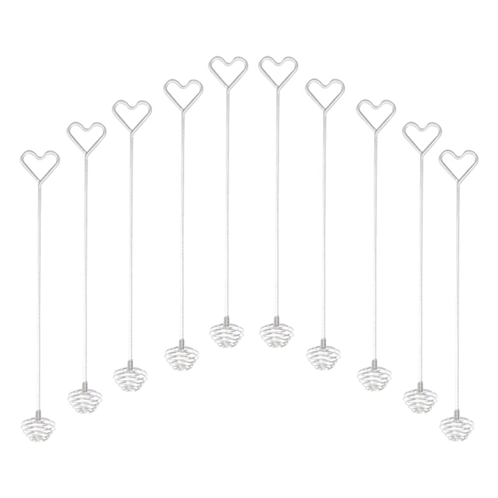 **Hemoton 10-Pack Stainless Steel Balloon Whisks - Honey Stick, Drink Stirrer, Milk Frother for Coffee, Baking & Mixing - Durable 304 Stainless Steel - Perfect for Home, Cafe & Bar Use**