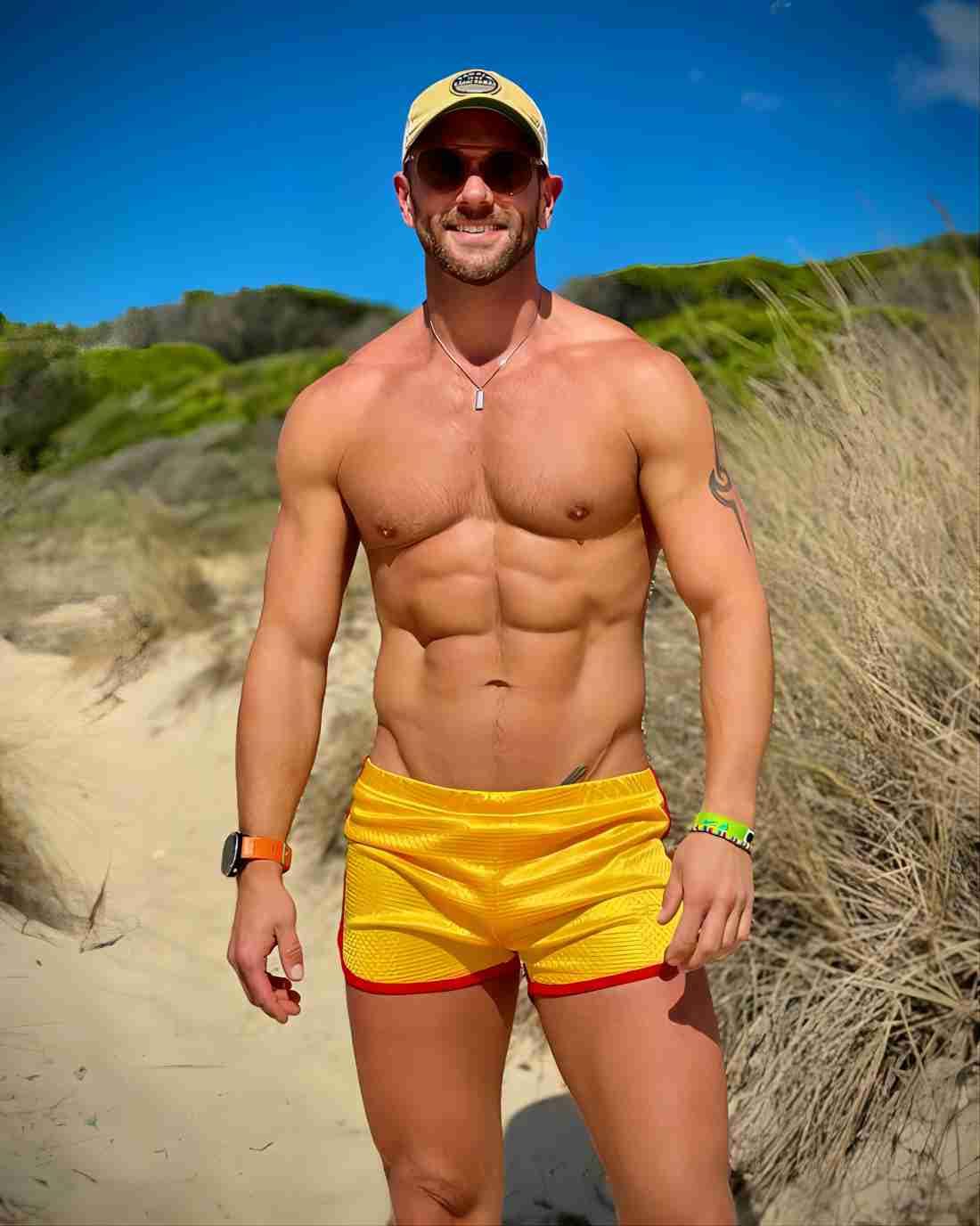 Breathable Men's Running Shorts - Lightweight Workout Gym Shorts for Jogging & Training | Comfortable & Sexy Booty Shorts for Active Lifestyle