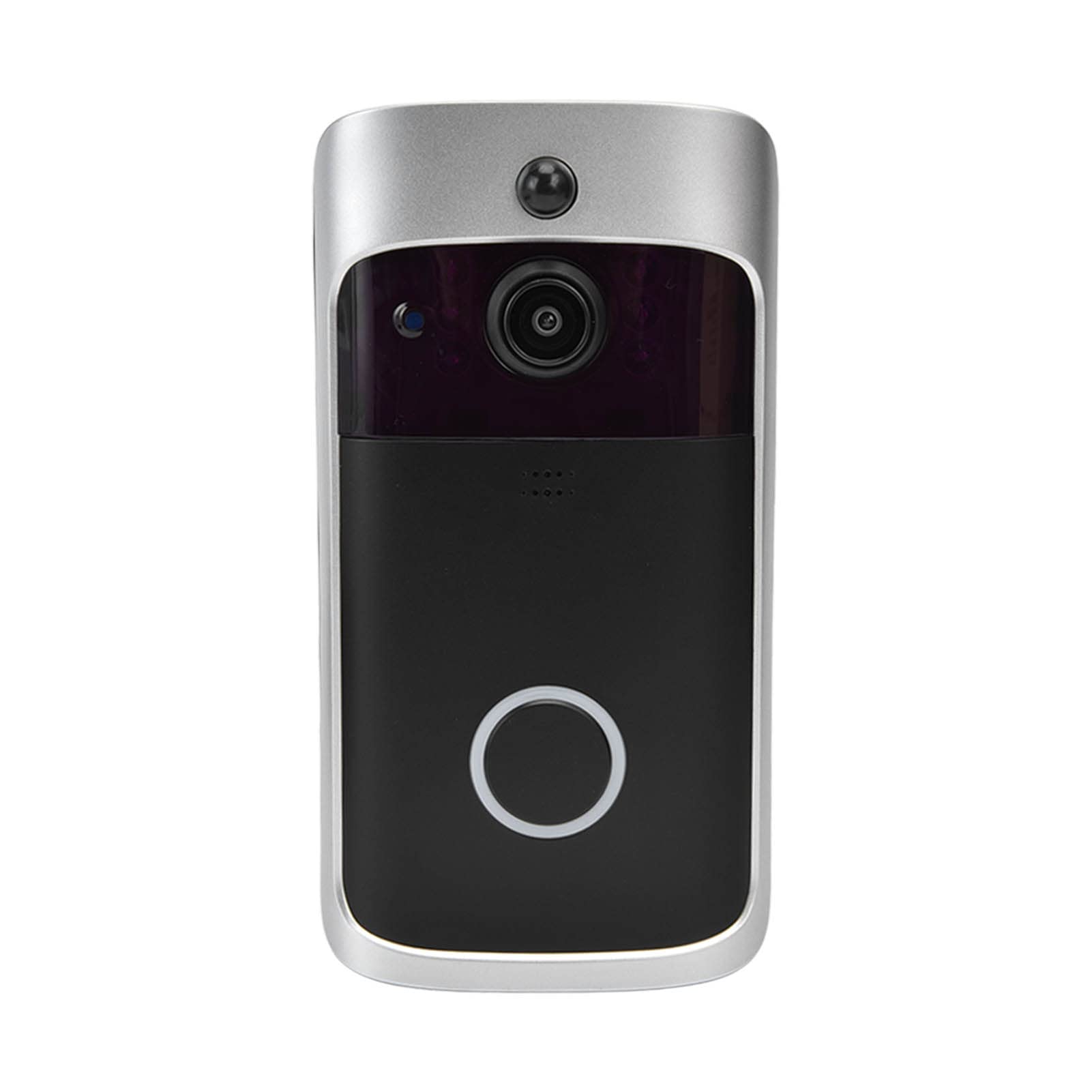 Smart WiFi Video Doorbell Camera - Wireless Home Security with 166° Wide Angle, 720P HD, 2-Way Audio & Noise Cancelling Mic | Motion Detection & Smart Alerts for Front Door Monitoring (Ideal for Apartments & Houses)