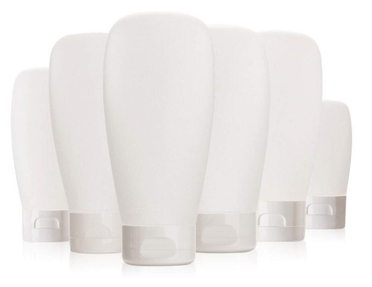 12-Pack Empty White Plastic Squeeze Tubes with Flip Cap - 150ml/5oz Refillable Cosmetic Containers for Facial Cleanser, Shampoo, Lotion & Travel Toiletries | Perfect for DIY Skincare, Travel Bottles & Salon Product Packaging