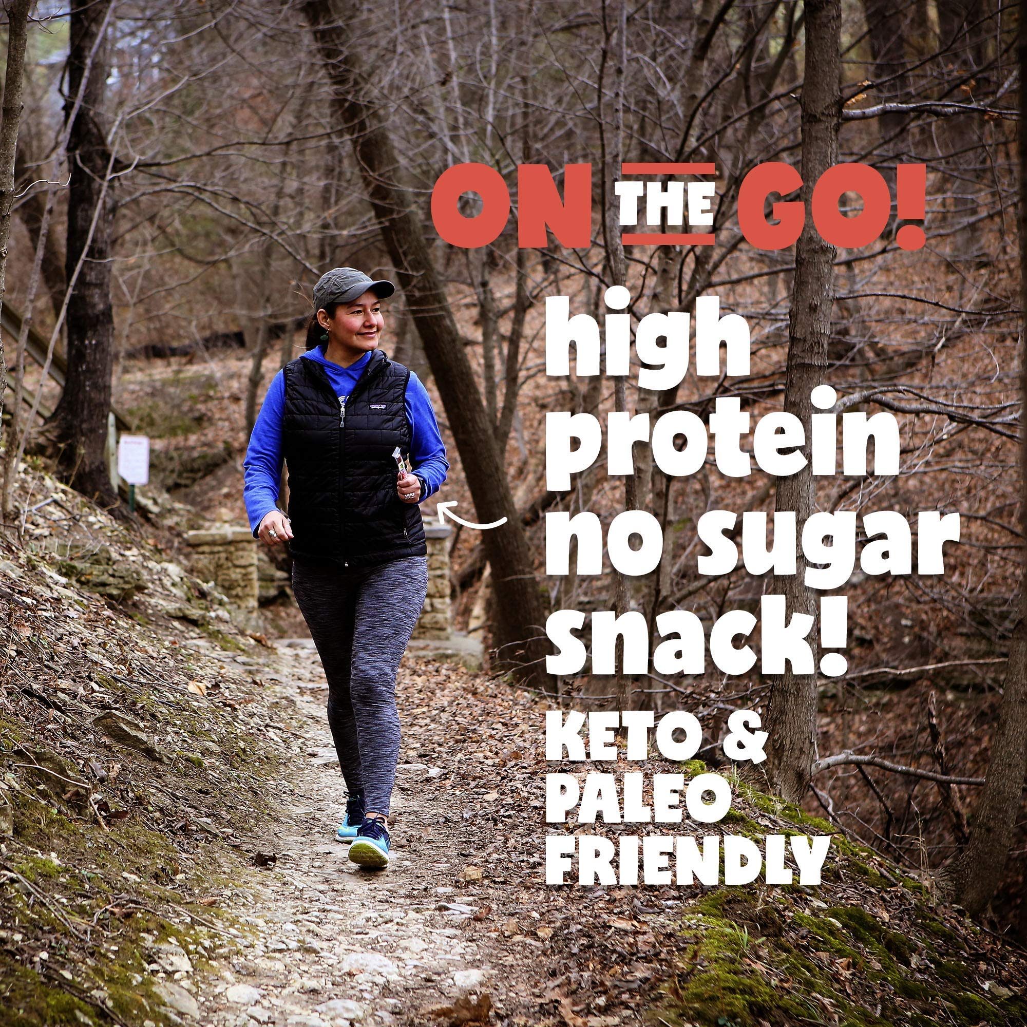 Jalapeño Turkey Jerky - 144 Count | No Sugar, Low Carb, Keto & Paleo Friendly | Gluten Free, Free-Range Snacks from 3rd Generation Family Farm | Perfect for Hiking, Camping & On-the-Go Nutrition