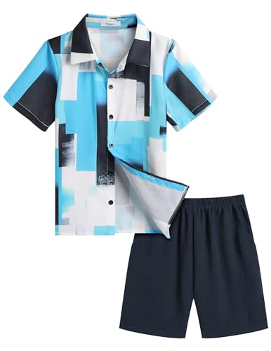 Blue & White - Colorblock