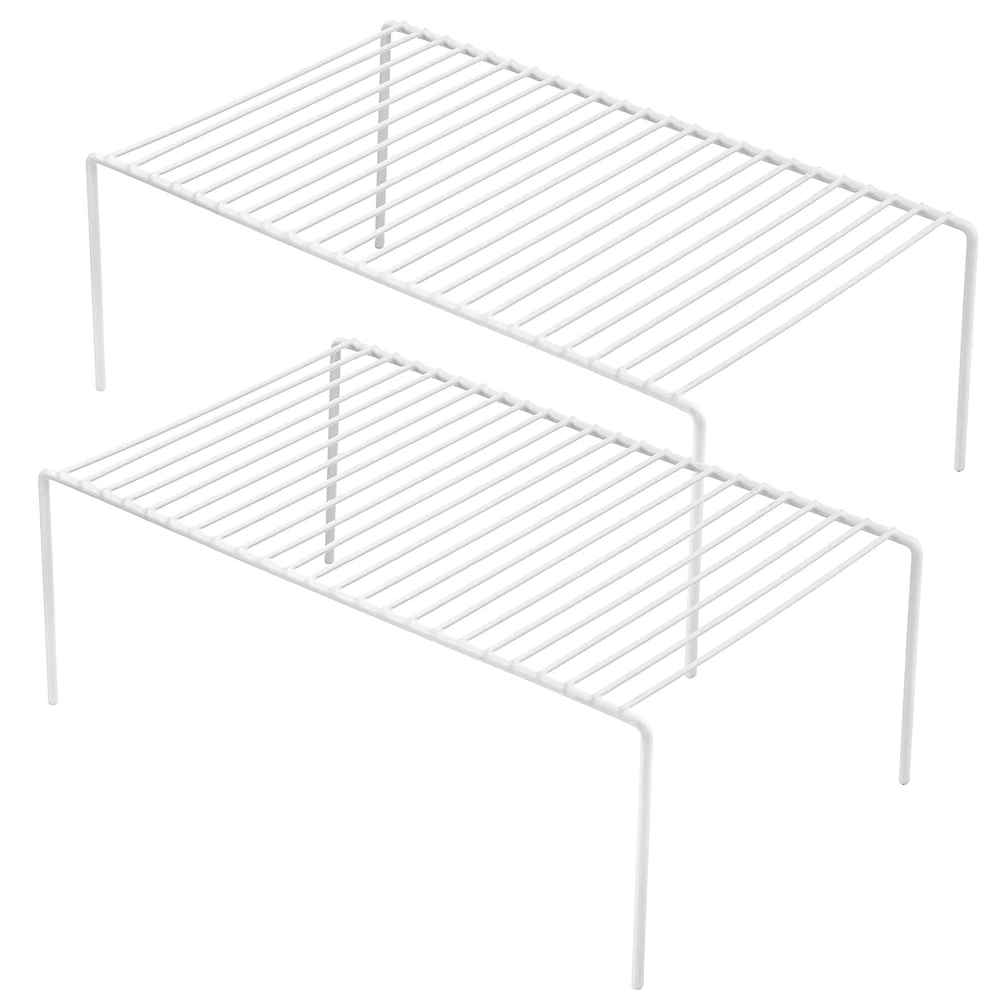 Redrubbit Kitchen Cabinet Storage Shelf Rack - Space Saving Organizer for Spices, Cans & Pantry Items - Perfect for Small Kitchens & Closet Organization