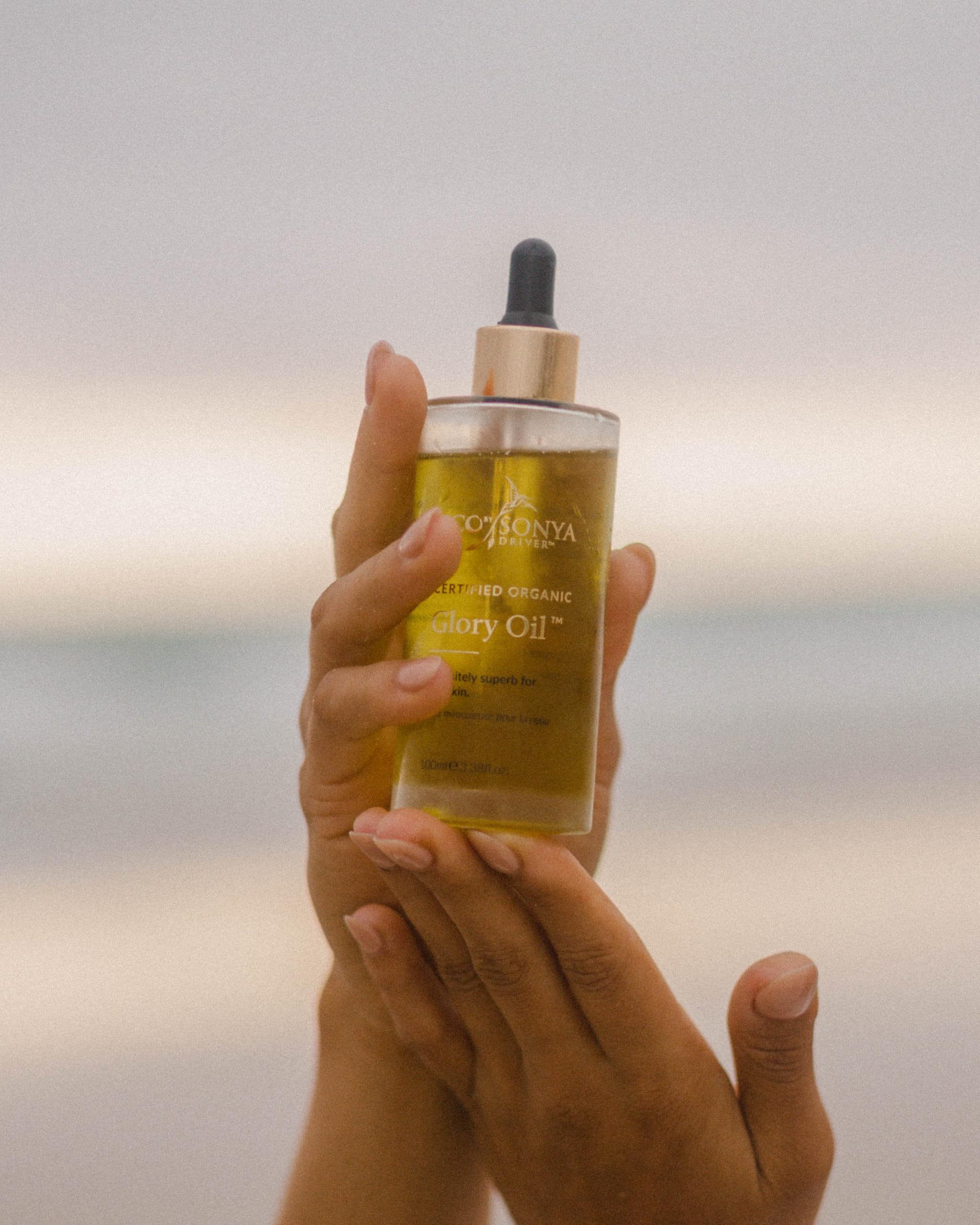 Eco by Sonya Driver Glory Oil 100ml - Organic Hair & Skin Treatment for Dryness & Shine | Perfect for Daily Moisturizing & Night Care