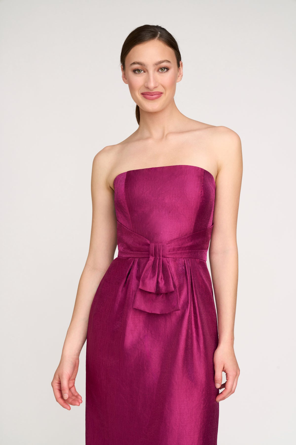 Elegant Caroline Column Gown for Women - Formal Evening Dress for Weddings, Prom & Special Occasions
