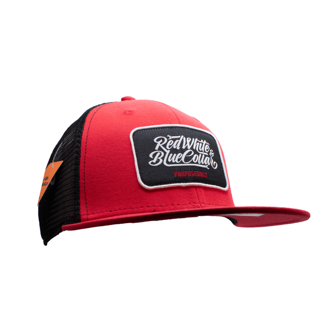 RWBC Snapback Hat - Red & Black Adjustable Baseball Cap for Men & Women - Perfect for Sports, Casual Wear & Outdoor Activities