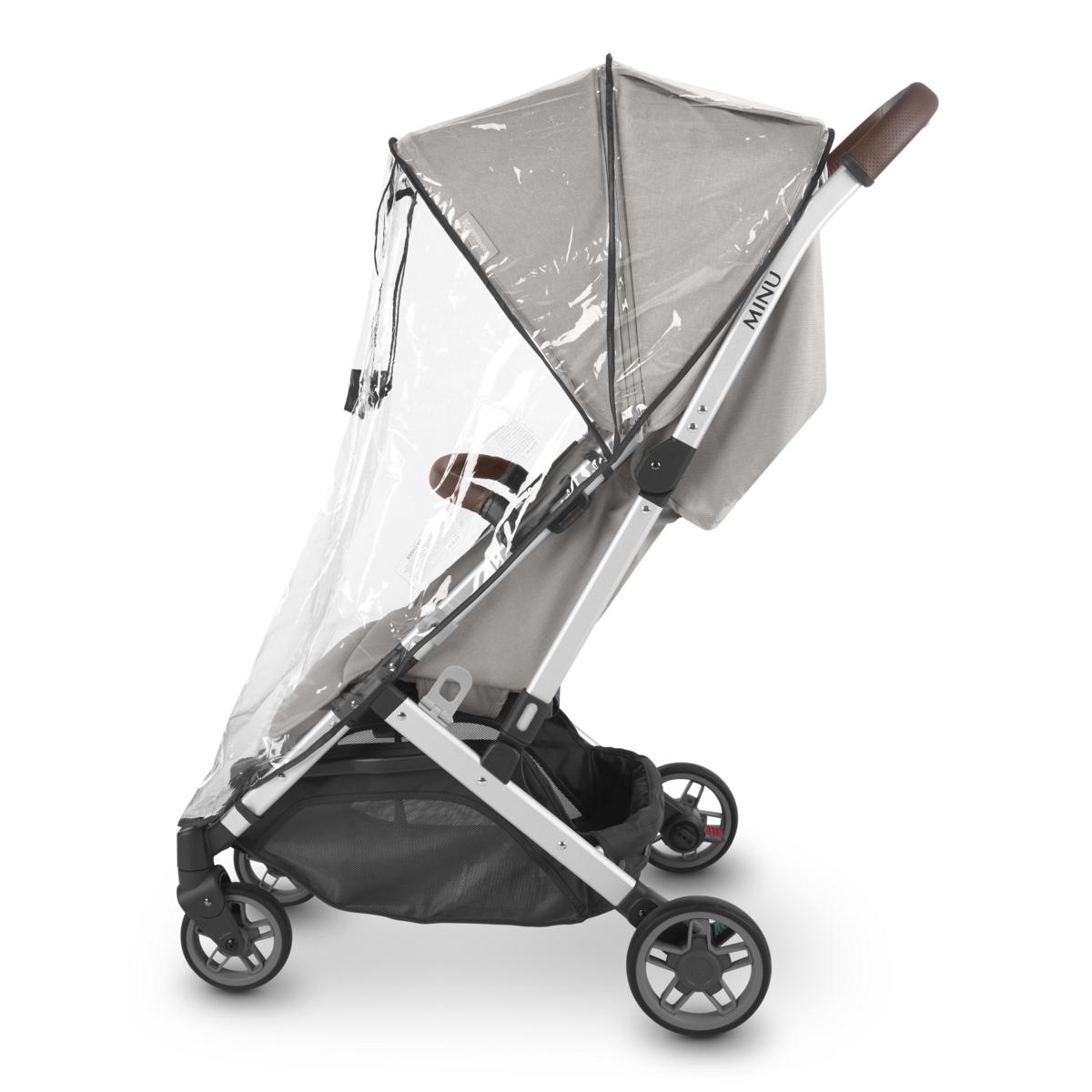 UPPAbaby Rain Shield for Minu & Minu V2 Stroller - Waterproof Protection for Baby in All Weather Conditions | Perfect for Rainy Days, Snow, and Windy Outings