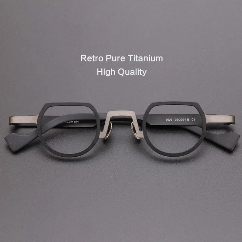 Premium Takeo Titanium Eyeglass Frames - Lightweight & Durable for Men & Women - Perfect for Reading, Work, and Everyday Wear