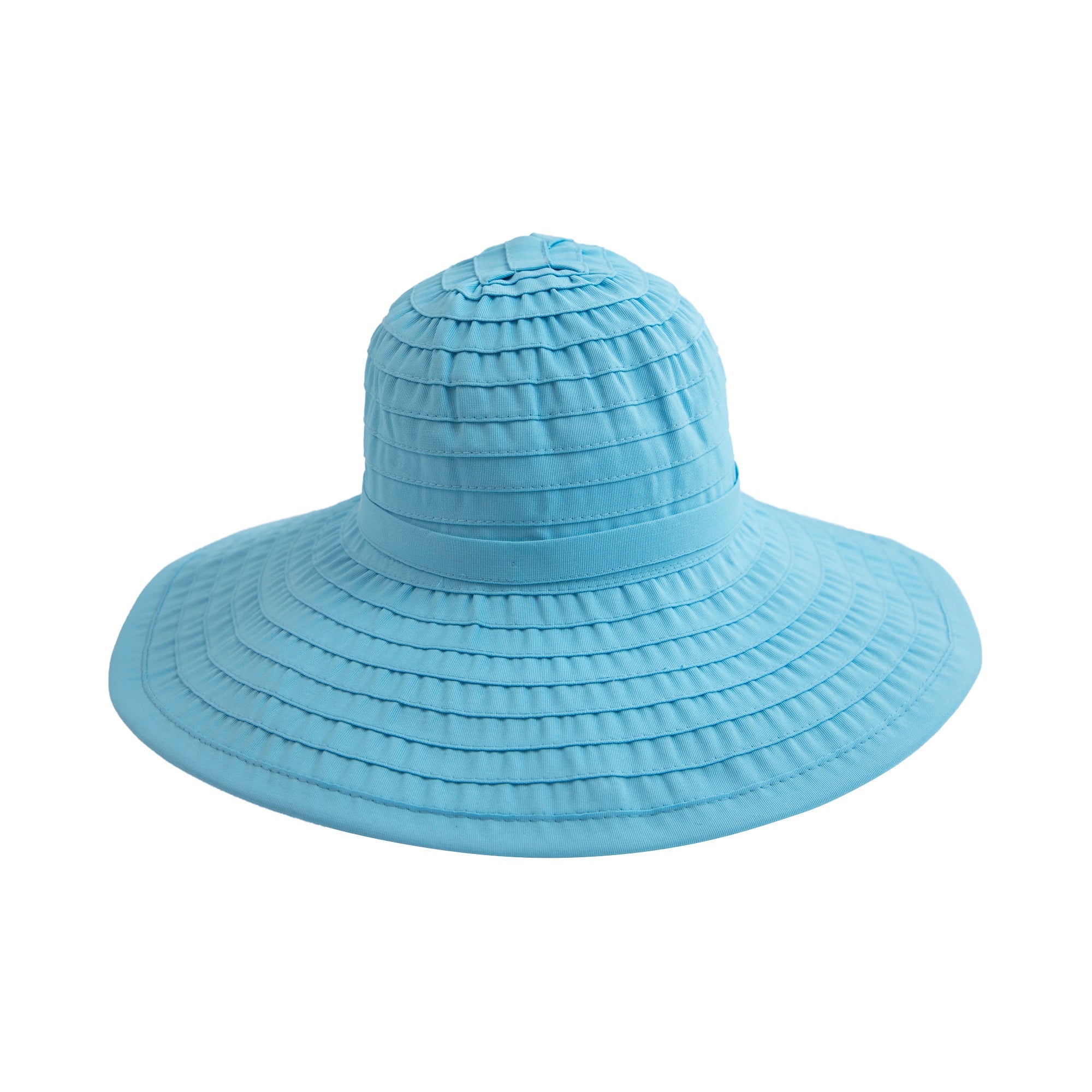 Elegant Women's Wide Brim Bow Ribbon Sun Hat - Perfect for Beach, Garden Parties & Summer Outfits