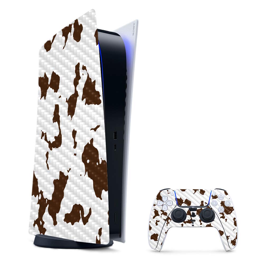 Carbon Fiber Skin for PS5 - Durable & Easy to Apply | Gaming Accessory