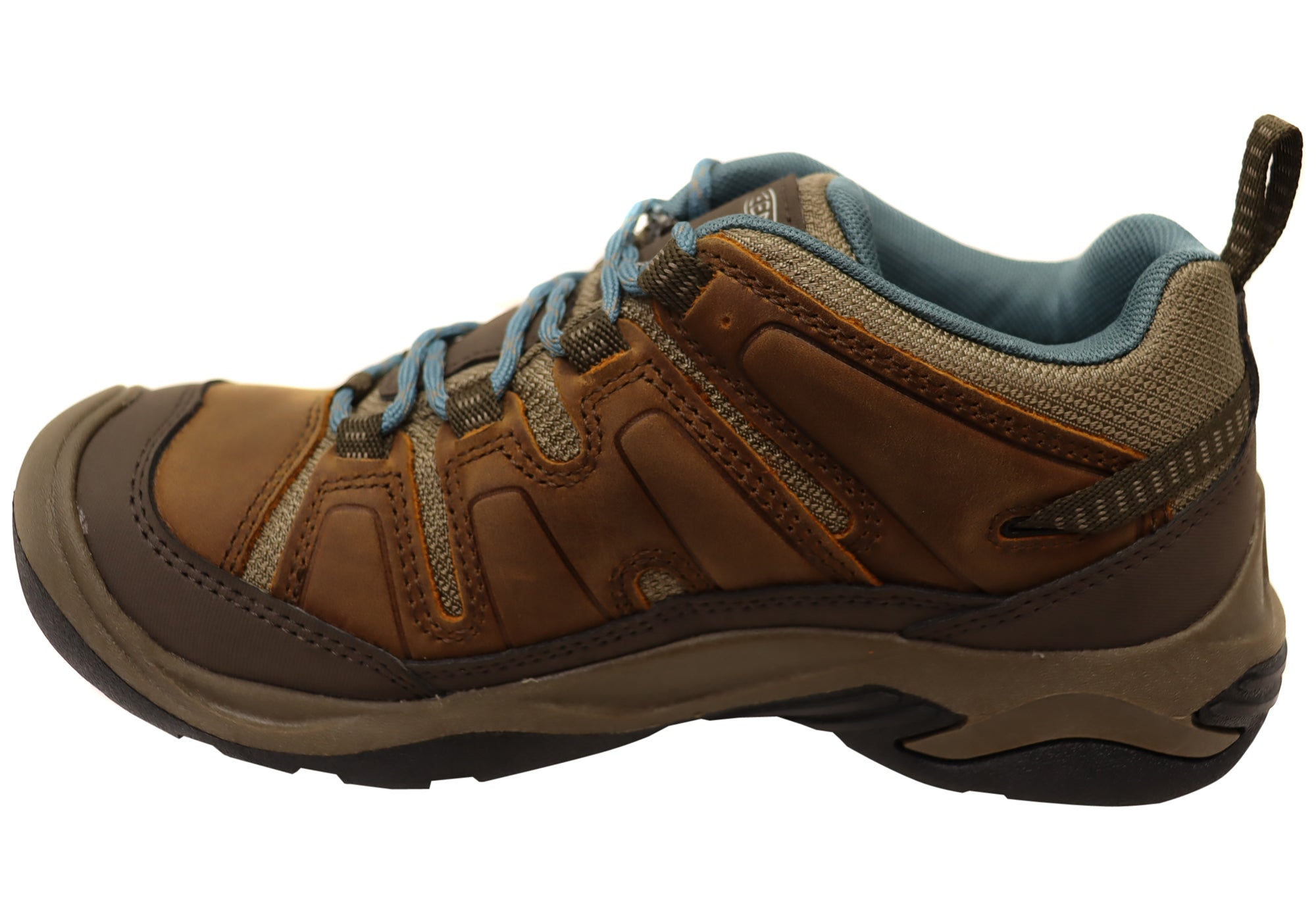 Keen Circadia Waterproof Women's Leather Wide Fit Hiking Shoes - Comfortable Outdoor Boots for Trail Walking, Camping & Adventure Travel