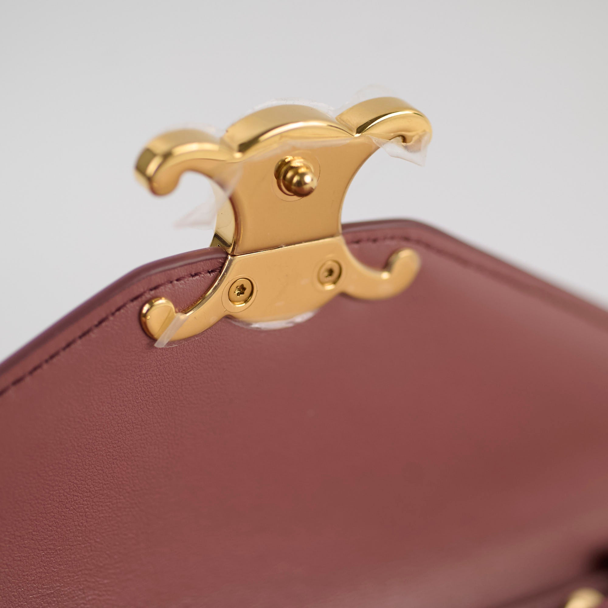 Celine Margo Wallet On Chain - Vintage Rose Pink Crossbody Bag for Women | Perfect for Evening Parties, Date Nights & Travel
