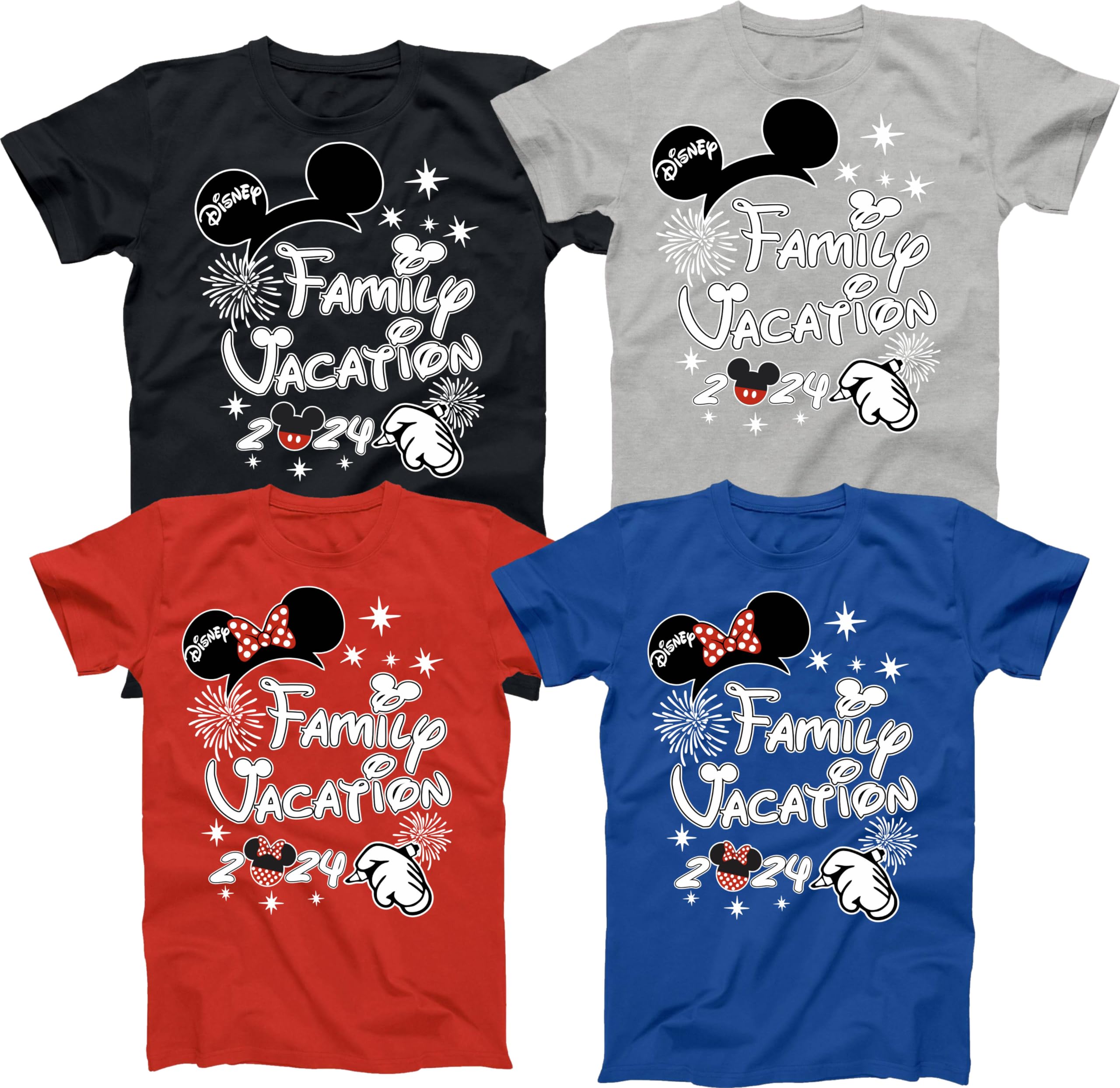 2025 Vacation Shirt | Family Trip Matching T-Shirts | Custom Personalized Outfit for Disney & Travel | Perfect for First Family Trips & Theme Park Adventures