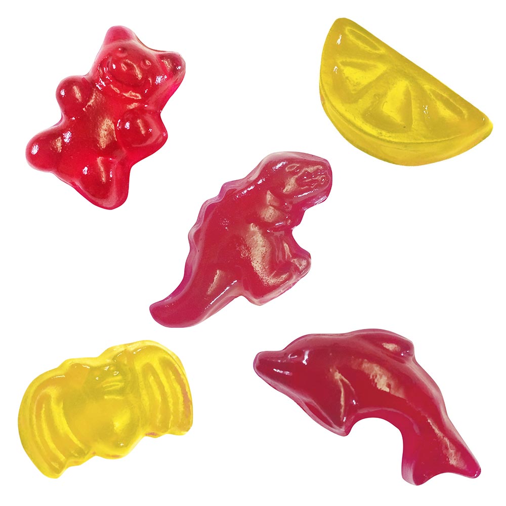 Delicious Gummy Candy Lab - Assorted Flavors & Fun Shapes for Kids & Adults | Perfect for Parties, Snacks & Gift Baskets