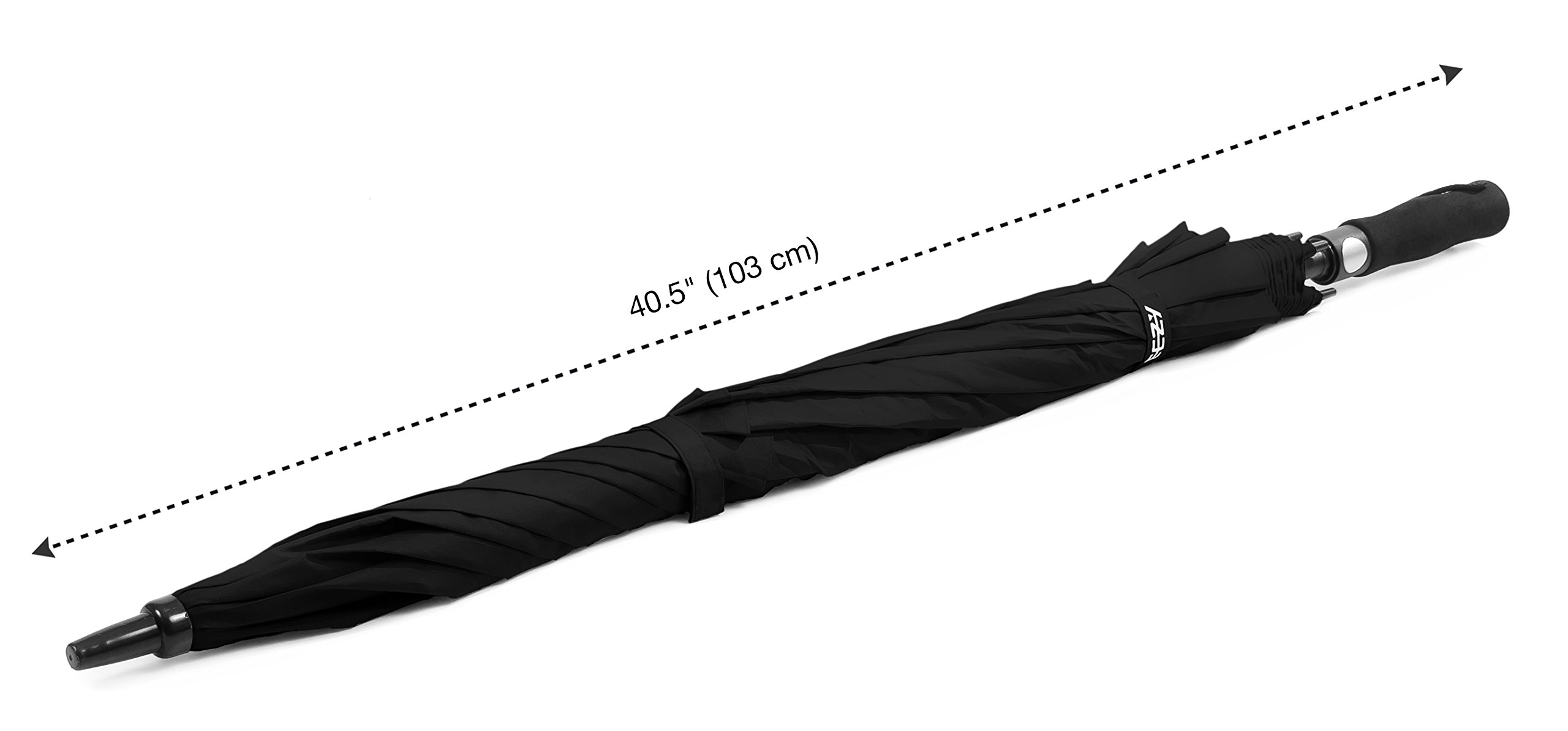 EEZ-Y 62 Inch Windproof Golf Umbrella - Auto Open, Sturdy & Lightweight Large Canopy for Men Women - Perfect for Golf, Beach, Outdoor Sports & Rainy Days