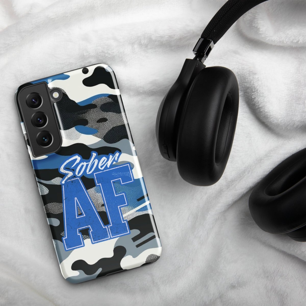 Camo Courage Samsung Tough Case - Durable Protective Cover for Samsung Phones - Perfect for Outdoor Adventures & Military Style