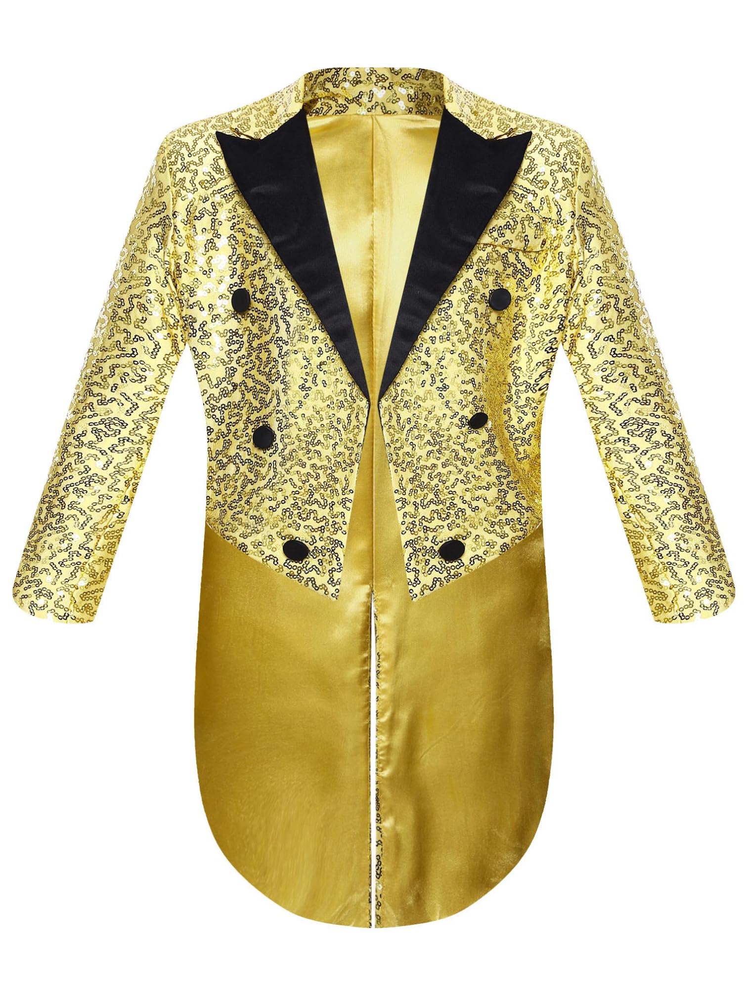 Kids Sequin Tuxedo Blazer for Boys - Wedding & Party Outfit