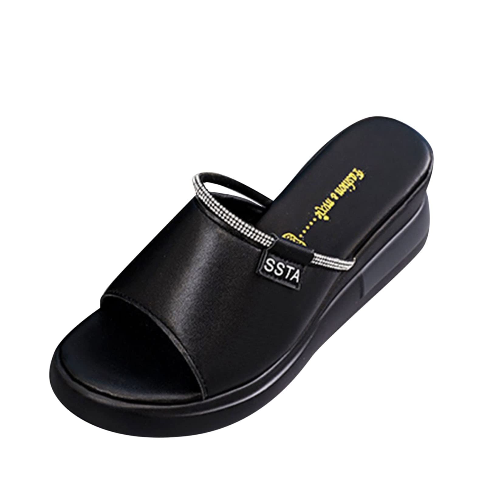 **Men's Casual Slip-On Shoes & Women's Summer Fashion Sandals with Wedge Heel & Platform Pumps - Perfect for Beach, Office, and Party Wear**