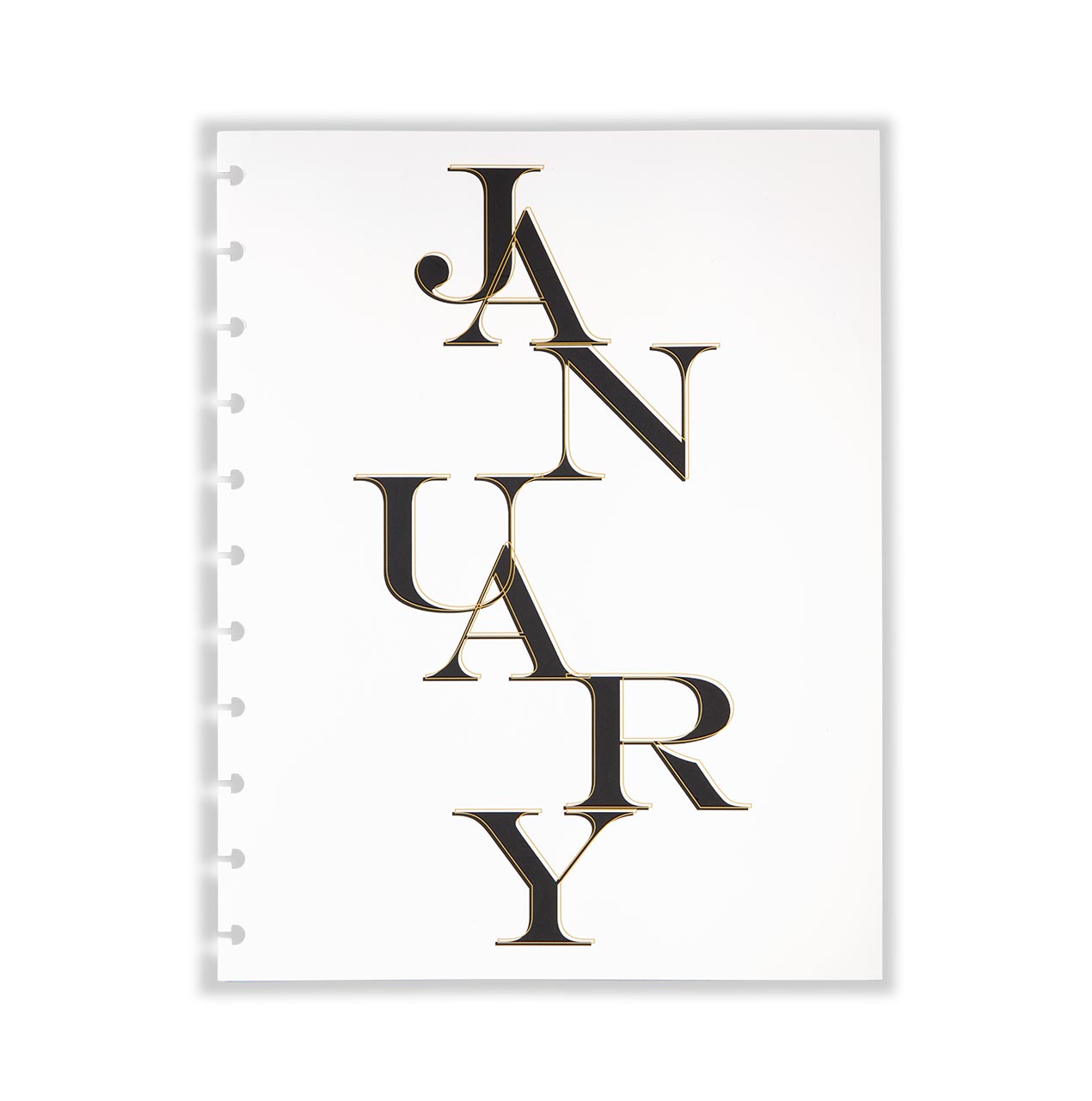 Circa Avant Garde Discbound Monthly Planner - Customizable Dashboard for Productivity & Organization | Perfect for Work, School & Home Office Planning