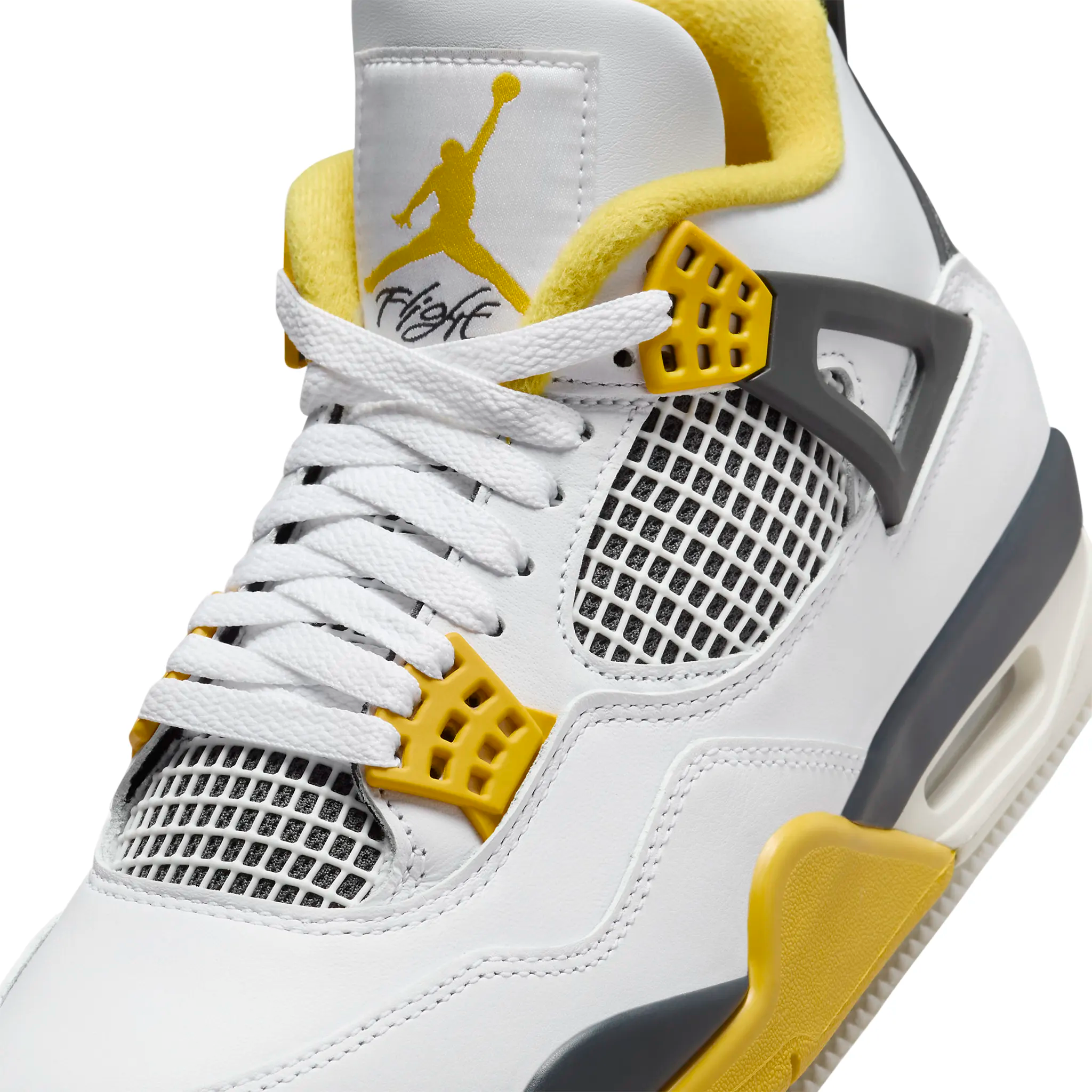 Air Jordan 4 Retro Vivid Sulfur Women's Basketball Shoes - Stylish Sneakers for Running, Gym & Casual Wear