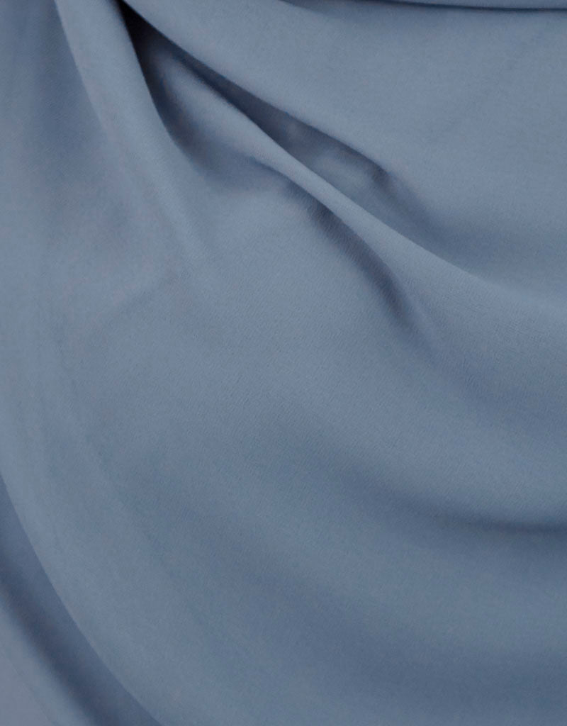 Light Blue Chiffon Shawl - Elegant & Soft Wrap for Women - Perfect for Weddings, Parties & Evening Events