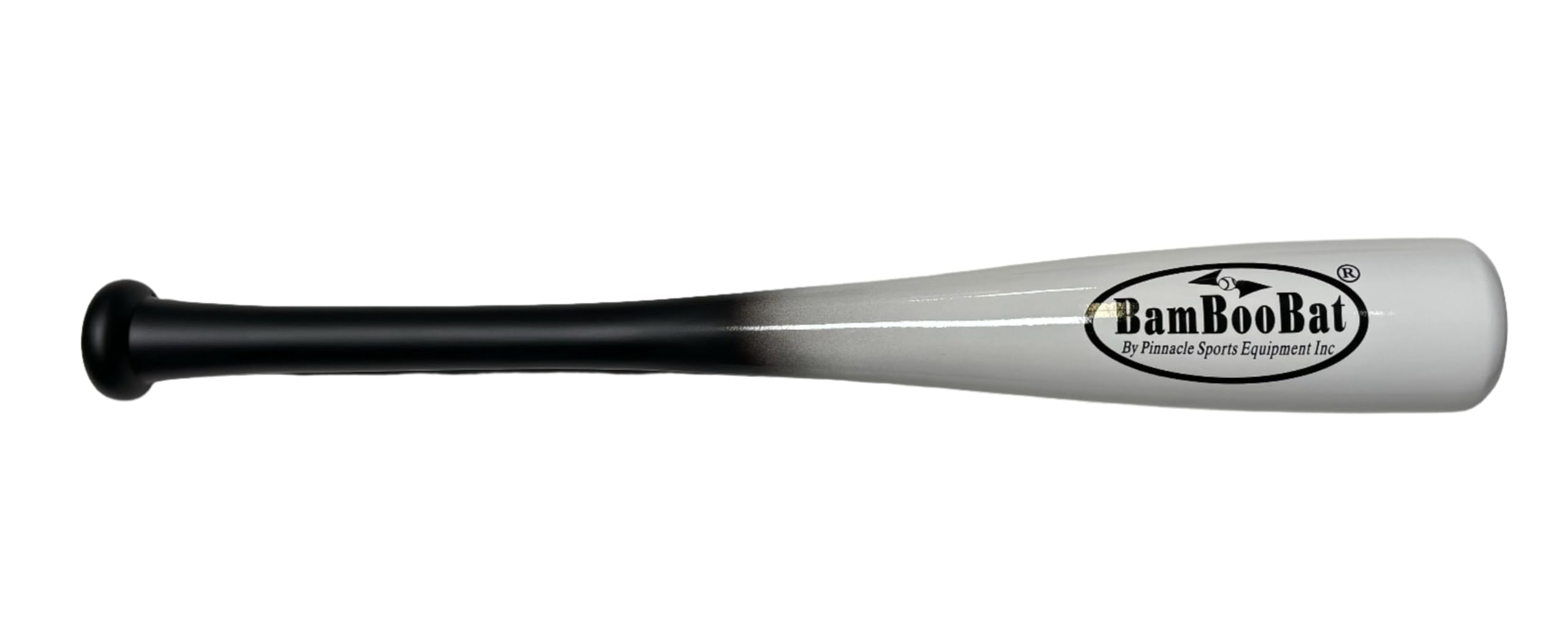 Pinnacle Sports Equipment BambooBat - Adult Wooden Baseball & Softball Training Bat for One-Hand Practice (18