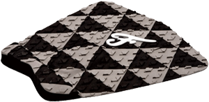 Barca Island Pride 5-Piece Black/Grey Non-Slip Bath Mat Set - Perfect for Bathroom, Shower & Spa Safety