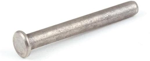 Stainless Steel Server Hinge Pin for Roller Kit - Heavy Duty Replacement Part for Commercial Kitchen Equipment & Industrial Machinery