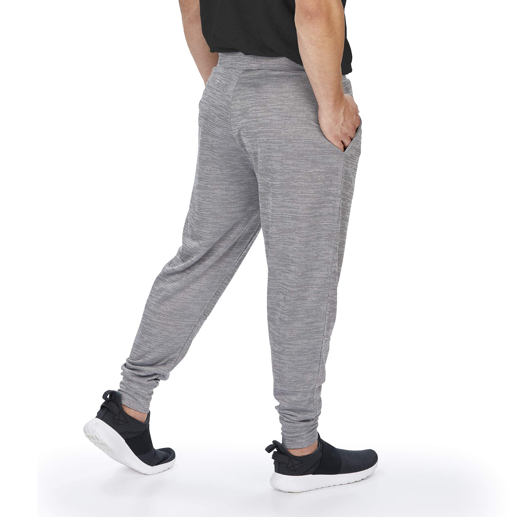 Officially Licensed Zubaz Men's NFL Space Dye Jogger Pants - Comfortable Lounge & Game Day Wear for Football Fans