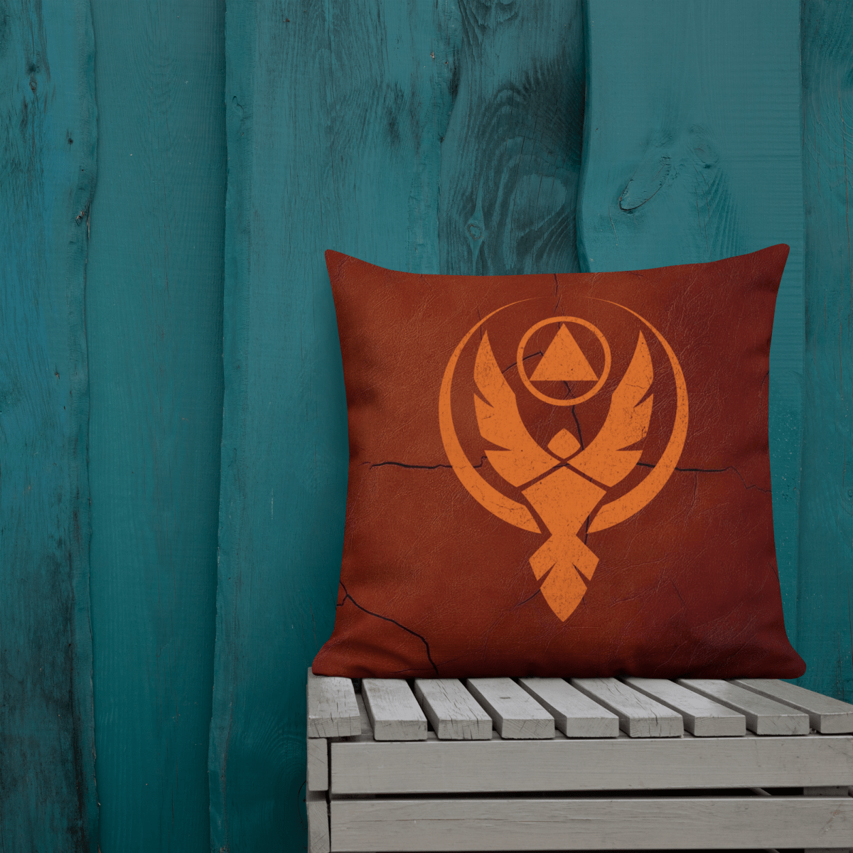 Phoenix Reborn Pillow - Premium Recovery Support Pillow for Sober Living & Addiction Recovery | Comfort for Home, Rehab Centers & Sober Houses